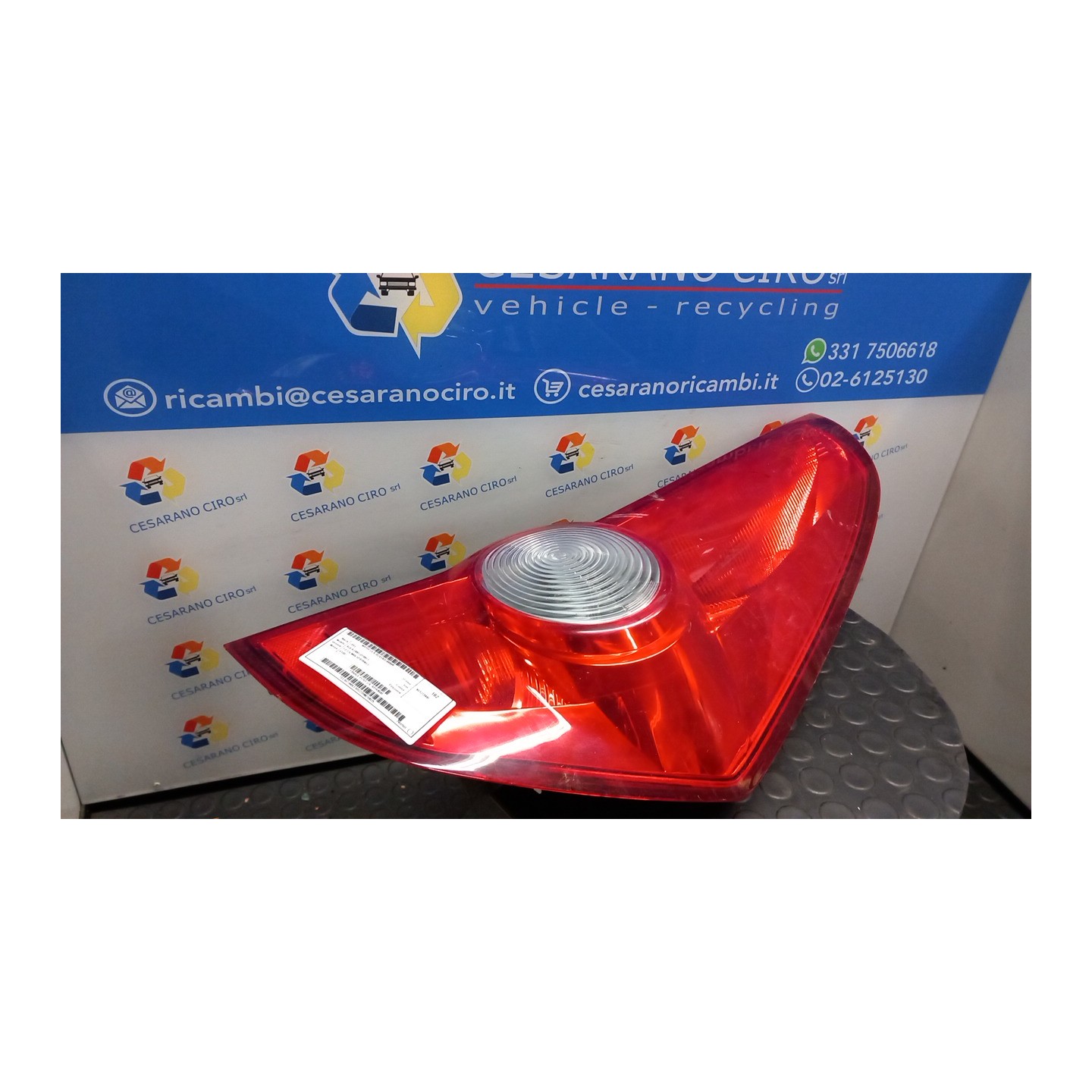 FANALE POST. DX. 086 OPEL AGILA (H08) (01/08-) K10B 93193680
