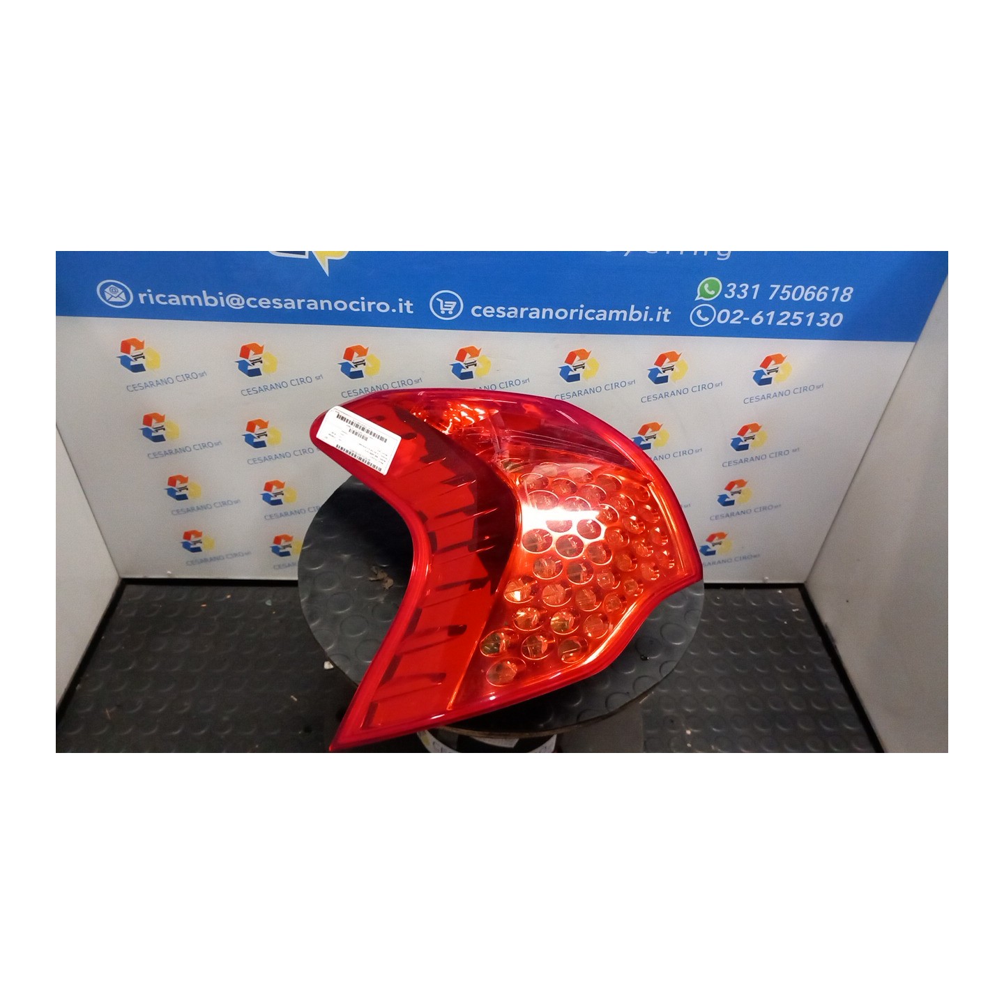 FANALE POST. PARTE EST. SX. 141 PEUGEOT 3008 (04/09-10/13) 5FX 6350HC