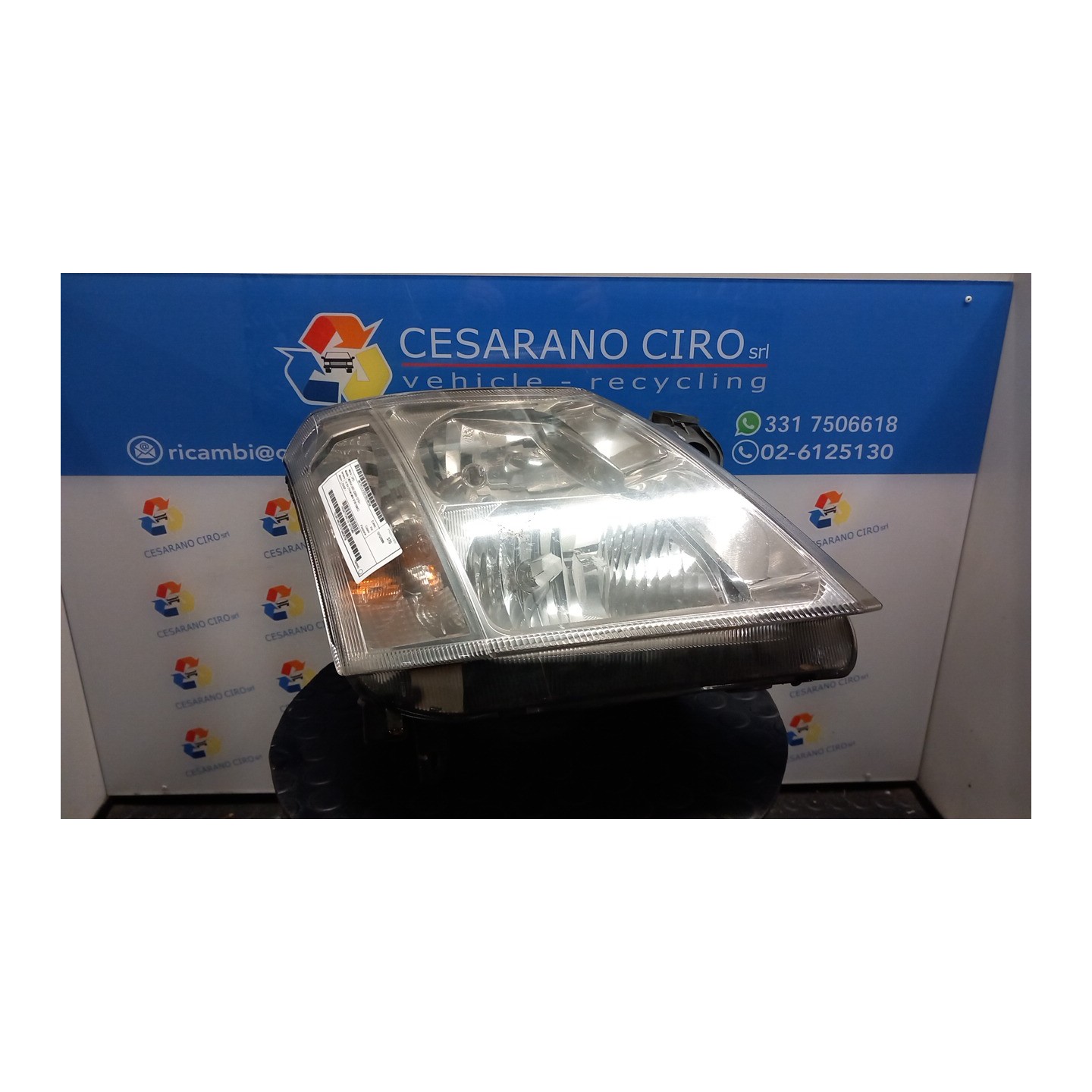 PROIETTORE DX. 156 OPEL MERIVA (X03) (03/03-12/10) Z16XEP 93175365