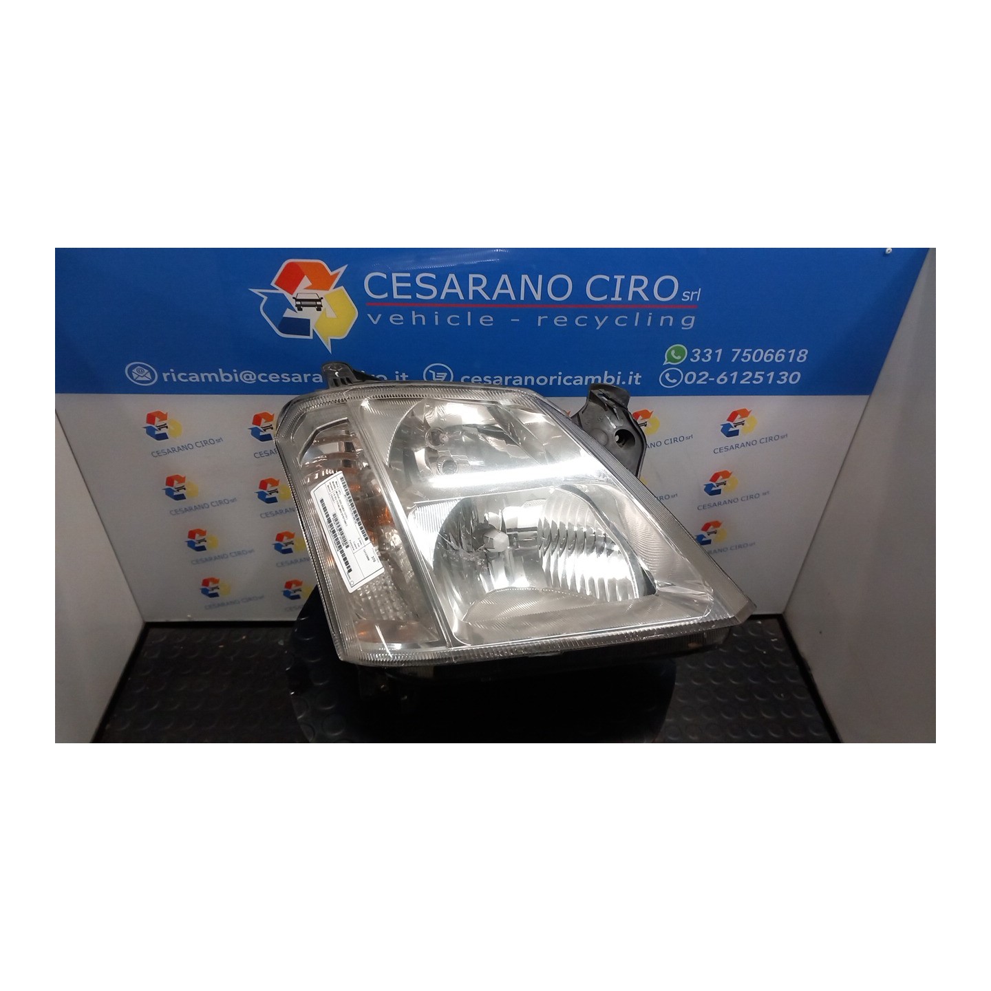 PROIETTORE DX. 156 OPEL MERIVA (X03) (03/03-12/10) Z16XEP 93175365