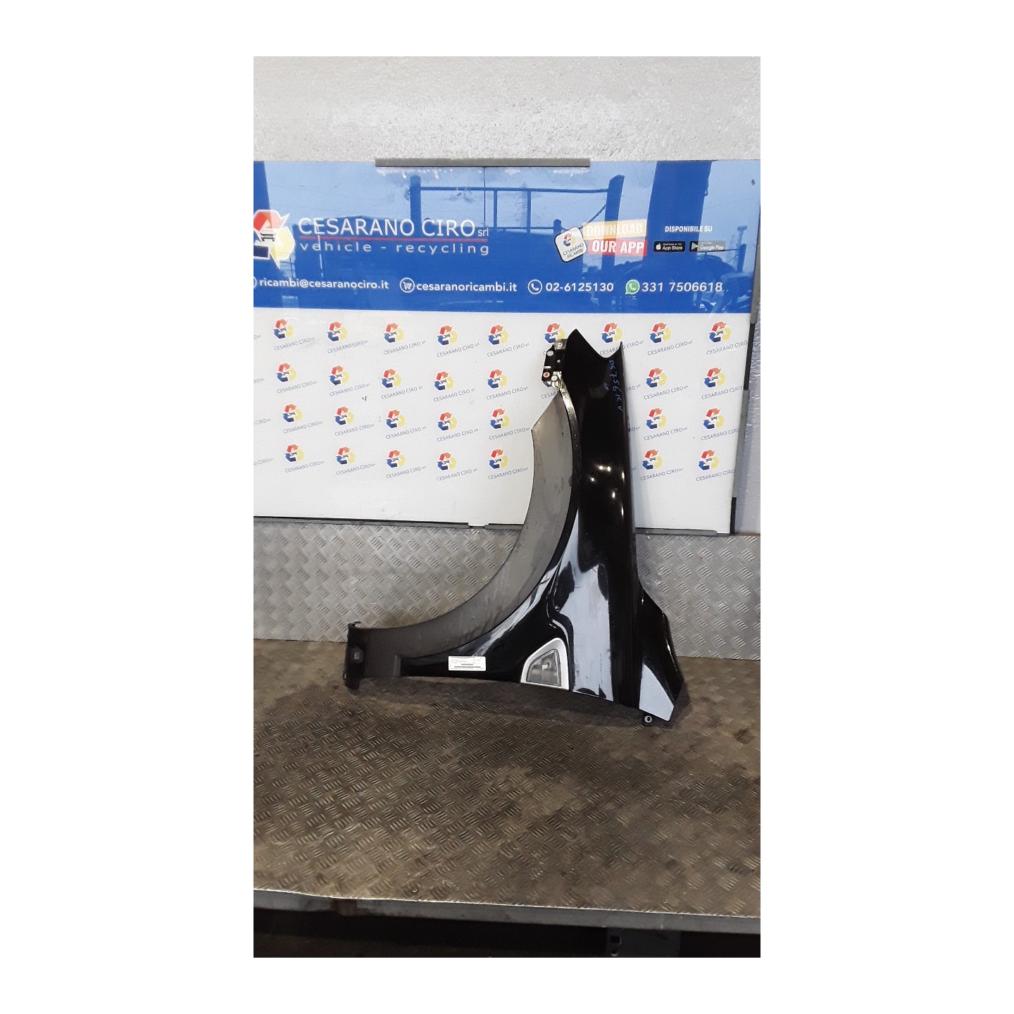 PARAFANGO ANT. SX. 157 OPEL ANTARA (L07) (02/07-07/11) Z20S 96661148