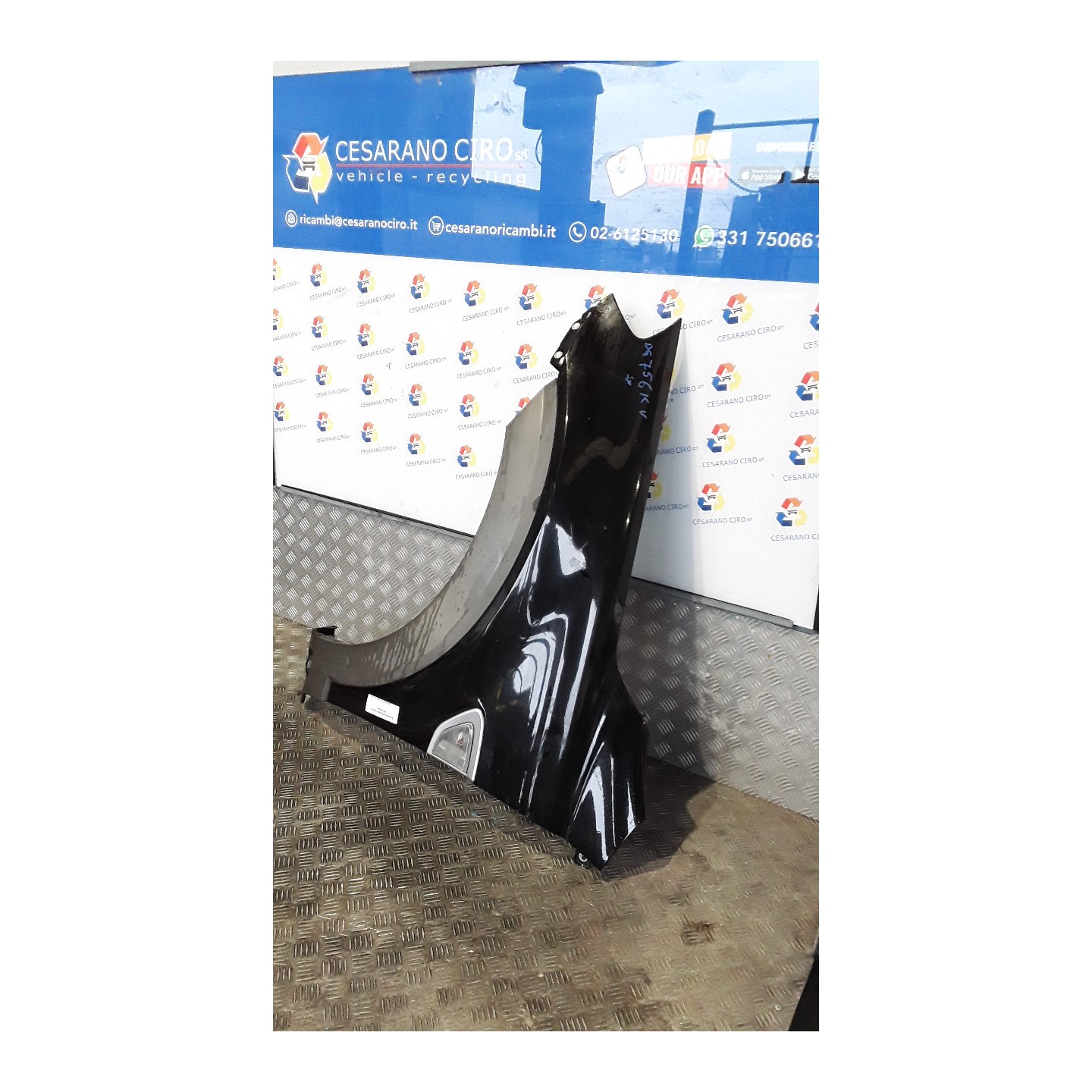 PARAFANGO ANT. SX. 157 OPEL ANTARA (L07) (02/07-07/11) Z20S 96661148