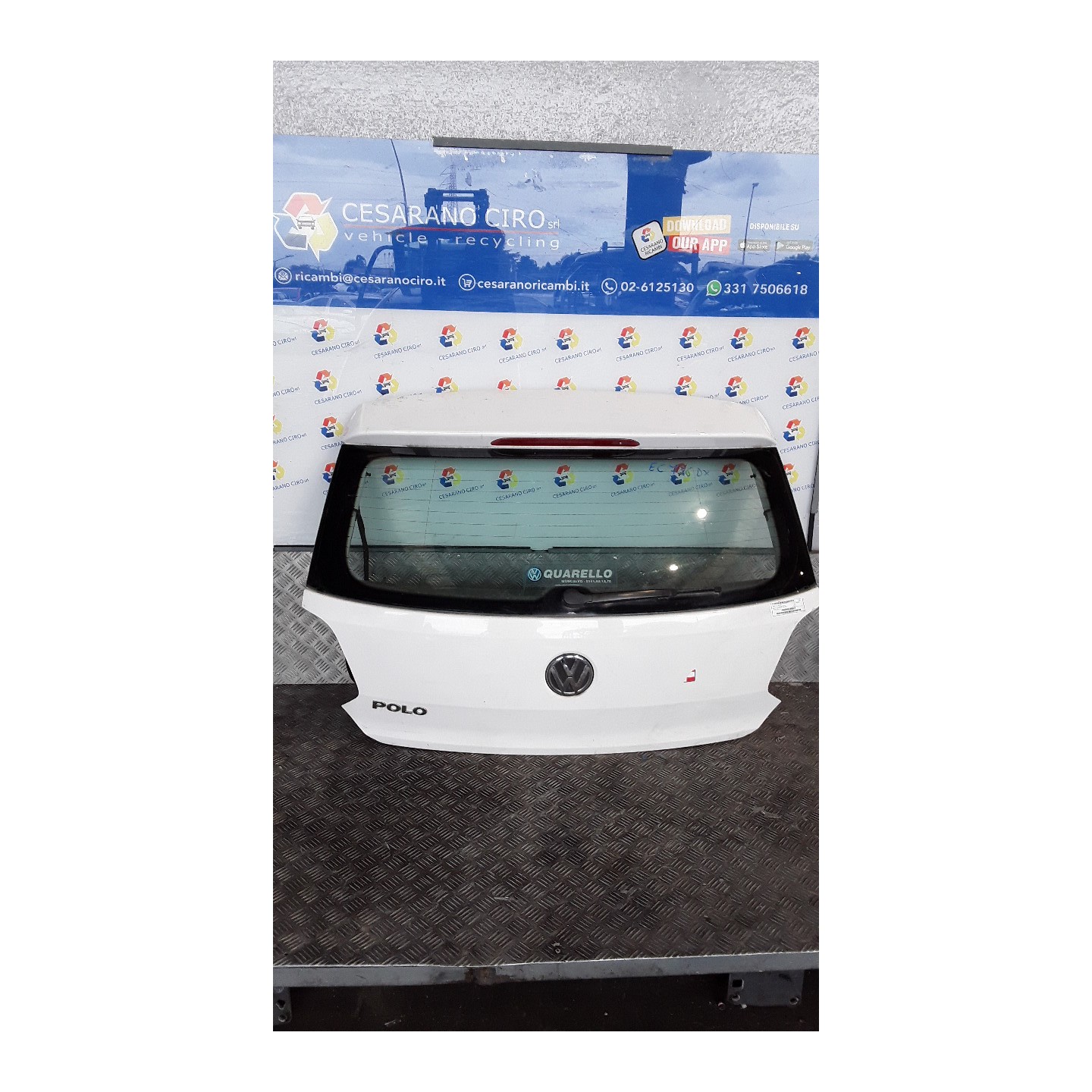 PORTELLO POST. 165 VOLKSWAGEN POLO (6R) (05/09-10/14) CGP 6R6827025C