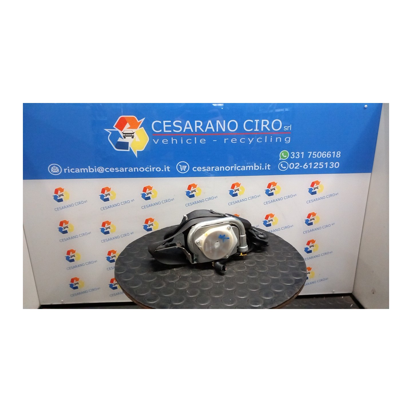 CINTURA DI SICUREZZA ANT. P/LS DX. 012 CHEVROLET (DAEWOO) MALIBU (09/12-) A20DTH 22854240