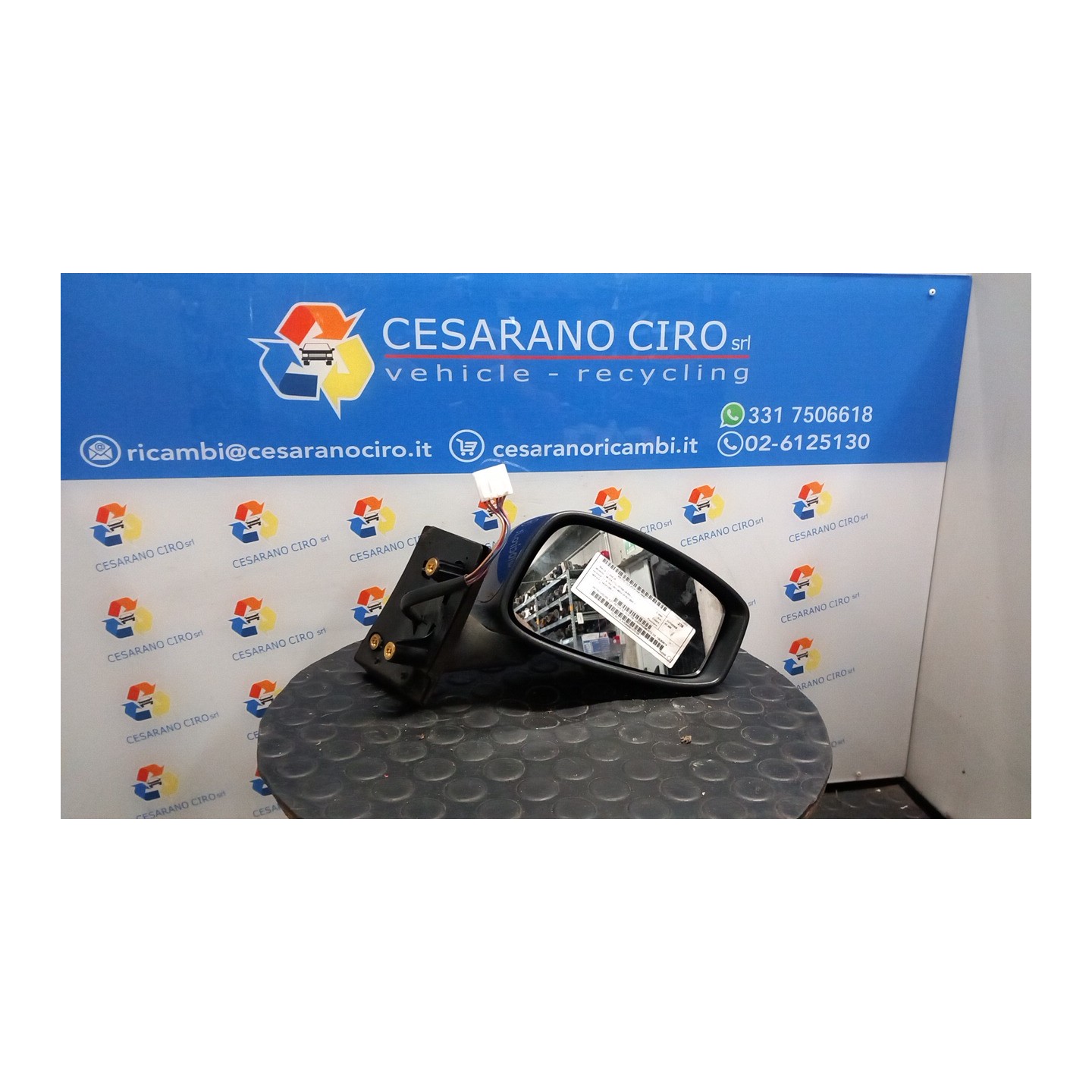RETROVISORE EST. REGOLAZ. ELETTR. C/SBRINAMENTO DX. 021 LANCIA MUSA (TG) (07/04-06/08) 843A1000 735358819
