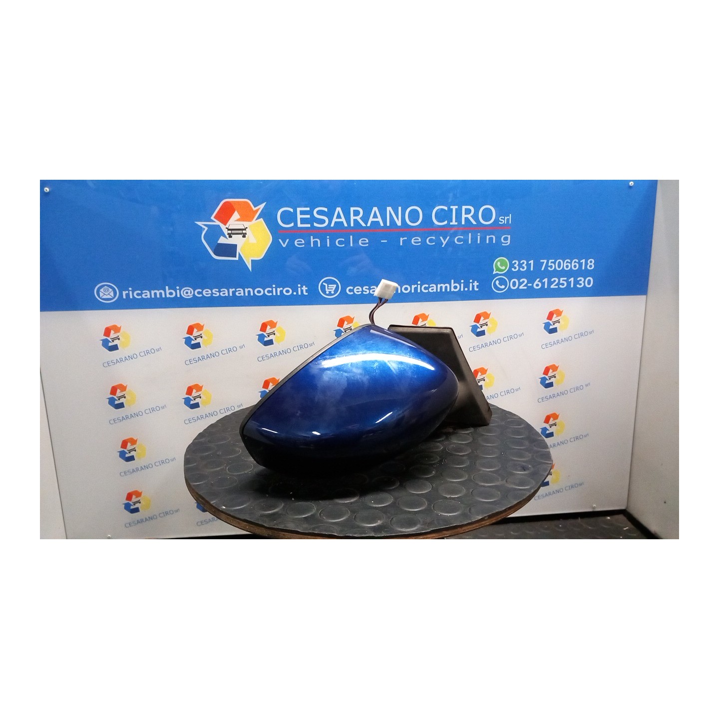 RETROVISORE EST. REGOLAZ. ELETTR. C/SBRINAMENTO DX. 021 LANCIA MUSA (TG) (07/04-06/08) 843A1000 735358819