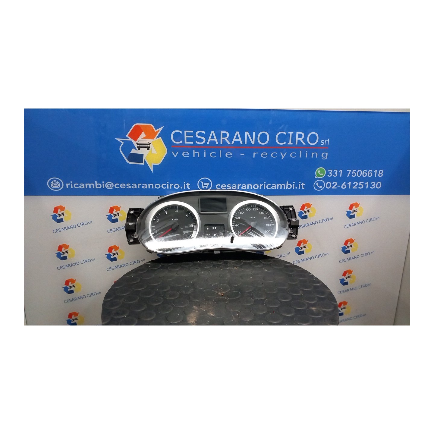 QUADRO STRUMENTI COMPL. 045 DACIA DUSTER (03/10-12/13) K4MA6 248107700R