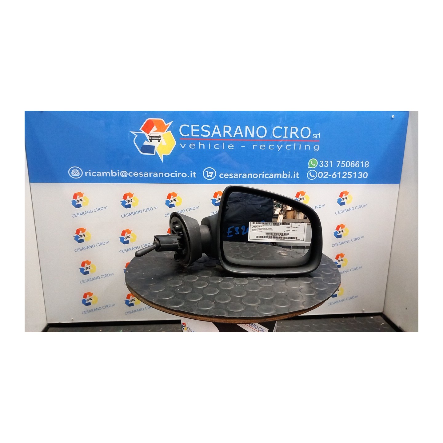 RETROVISORE EST. DX. 050 DACIA DUSTER (03/10-12/13) K4MA6 963015821R