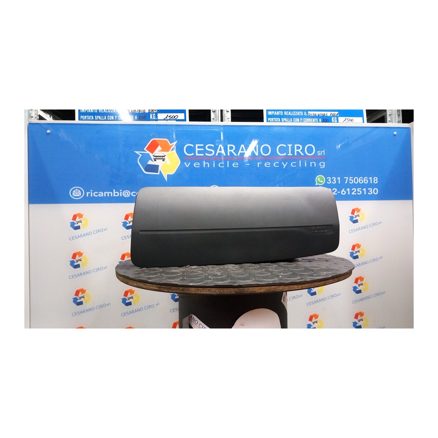 DISPOSITIVO AIRBAG LATO PASSEGGERO 053 DACIA DUSTER (03/10-12/13) K4MA6 985250028R