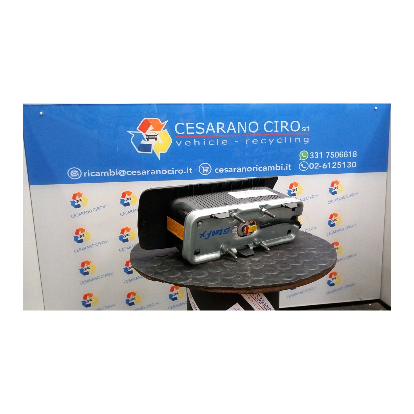DISPOSITIVO AIRBAG LATO PASSEGGERO 053 DACIA DUSTER (03/10-12/13) K4MA6 985250028R