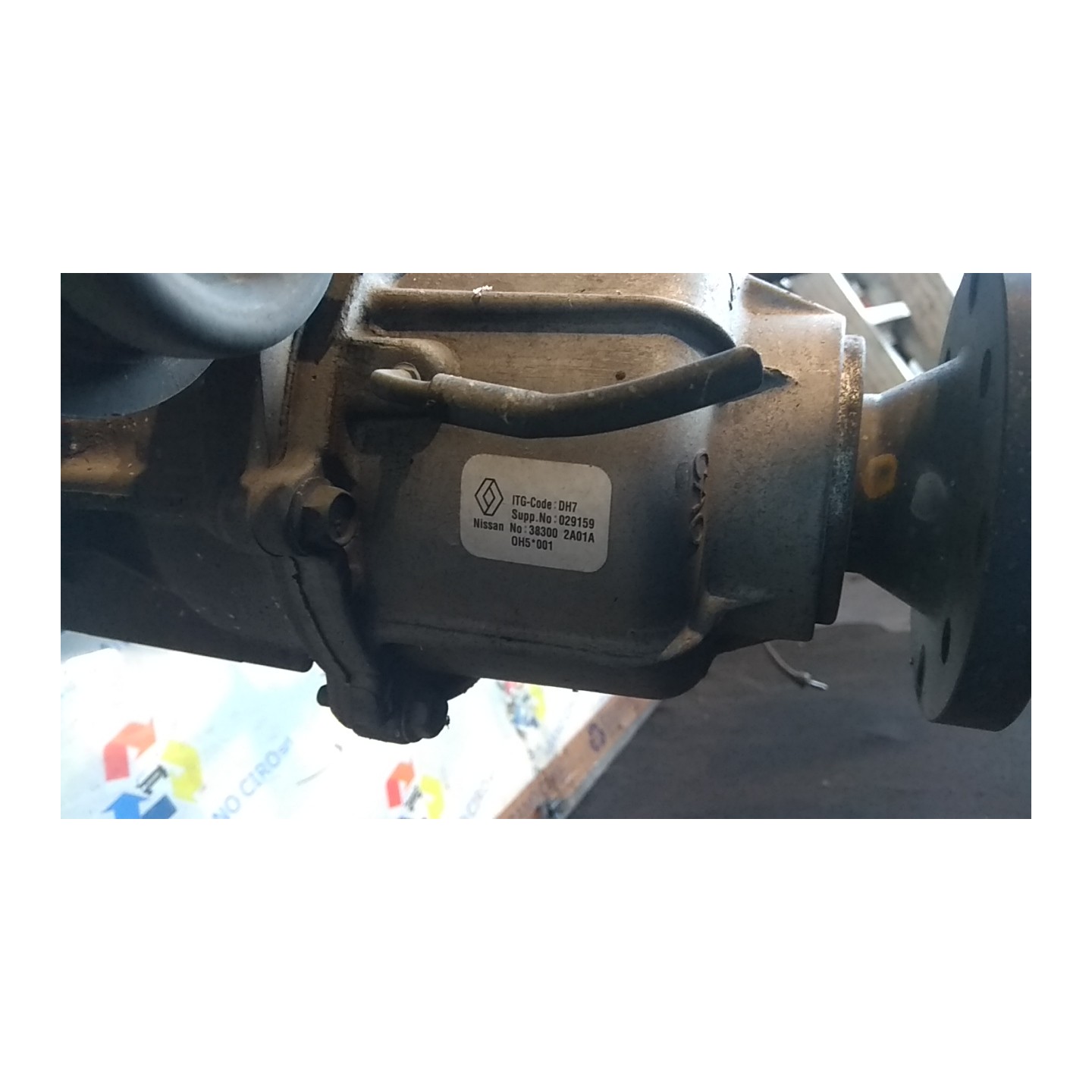 DIFFERENZIALE POST. COMPL. 071 DACIA DUSTER (03/10-12/13) K4MA6 383002A01A