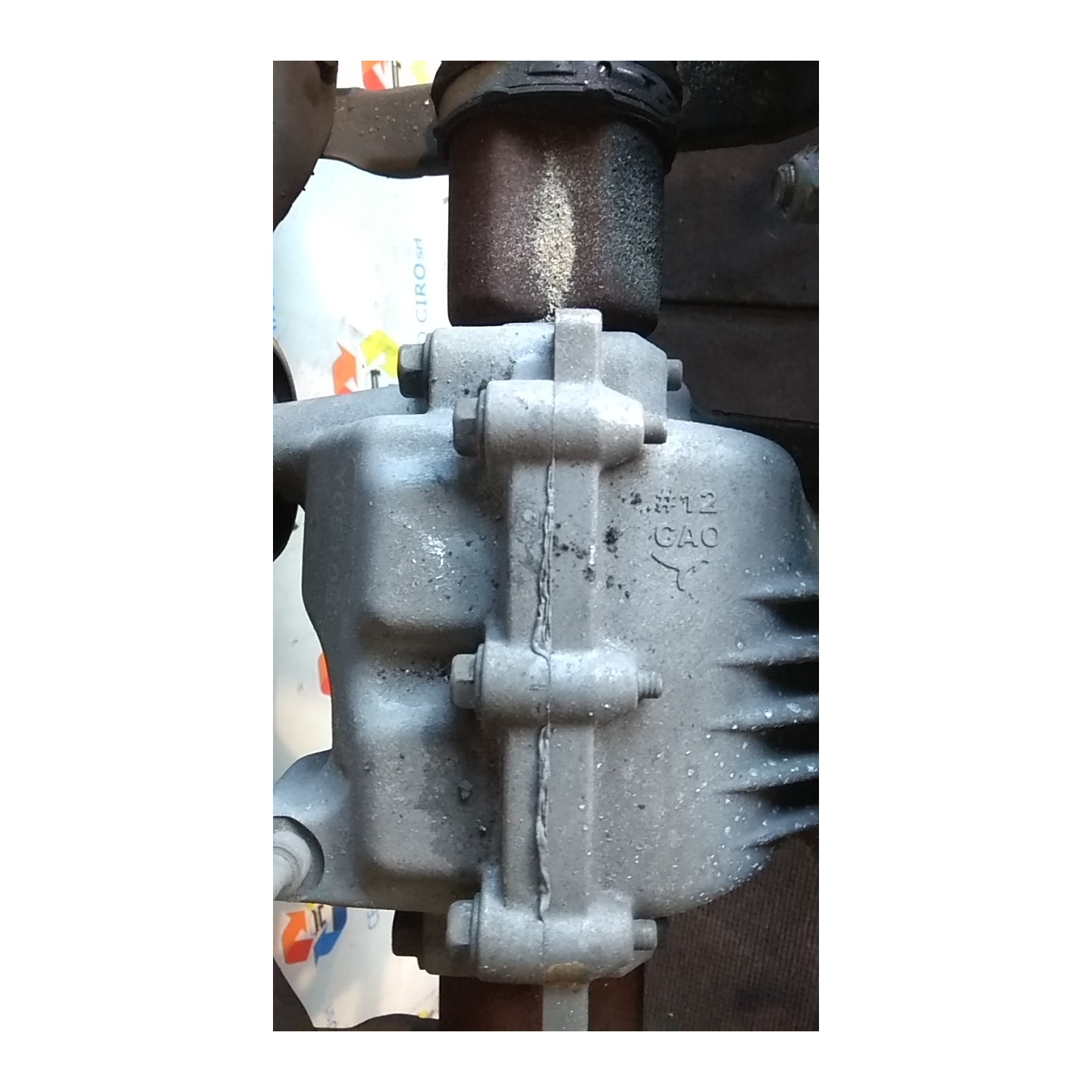 DIFFERENZIALE POST. COMPL. 071 DACIA DUSTER (03/10-12/13) K4MA6 383002A01A