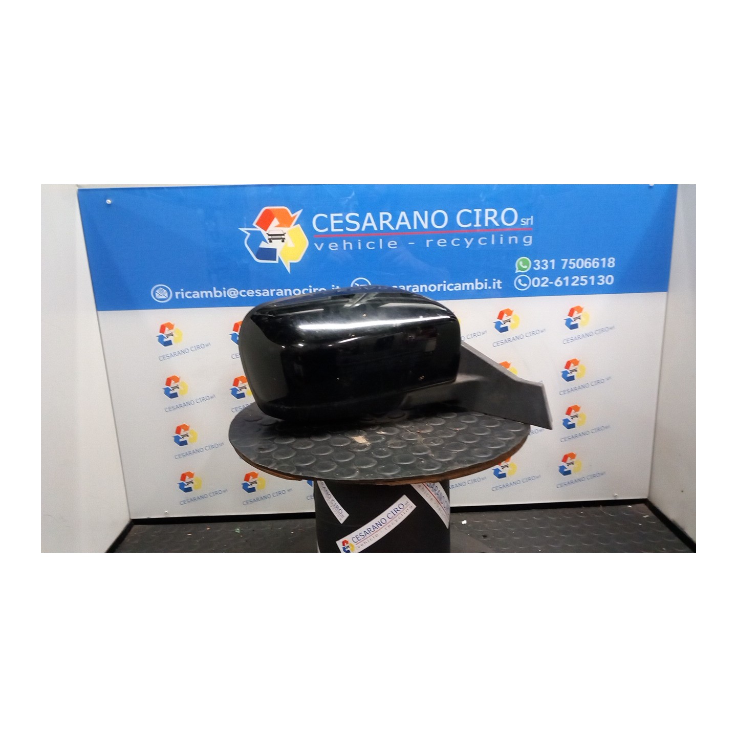 RETROVISORE EST. REGOLAZ. ELETTR. NERO, RISCALDATO DX. 092 MAZDA MAZDA 5 1A SERIE (07/05-10/10 L8 CC6569120CPZ