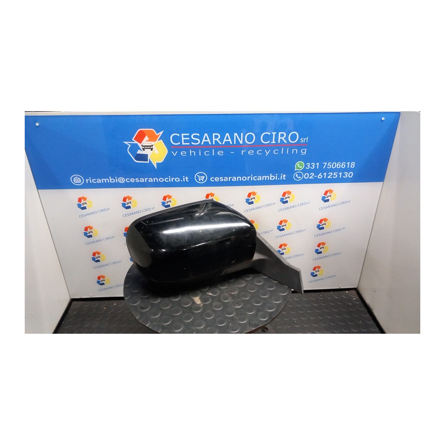 RETROVISORE EST. REGOLAZ. ELETTR. NERO, RISCALDATO DX. 092 MAZDA MAZDA 5 1A SERIE (07/05-10/10 L8 CC6569120CPZ