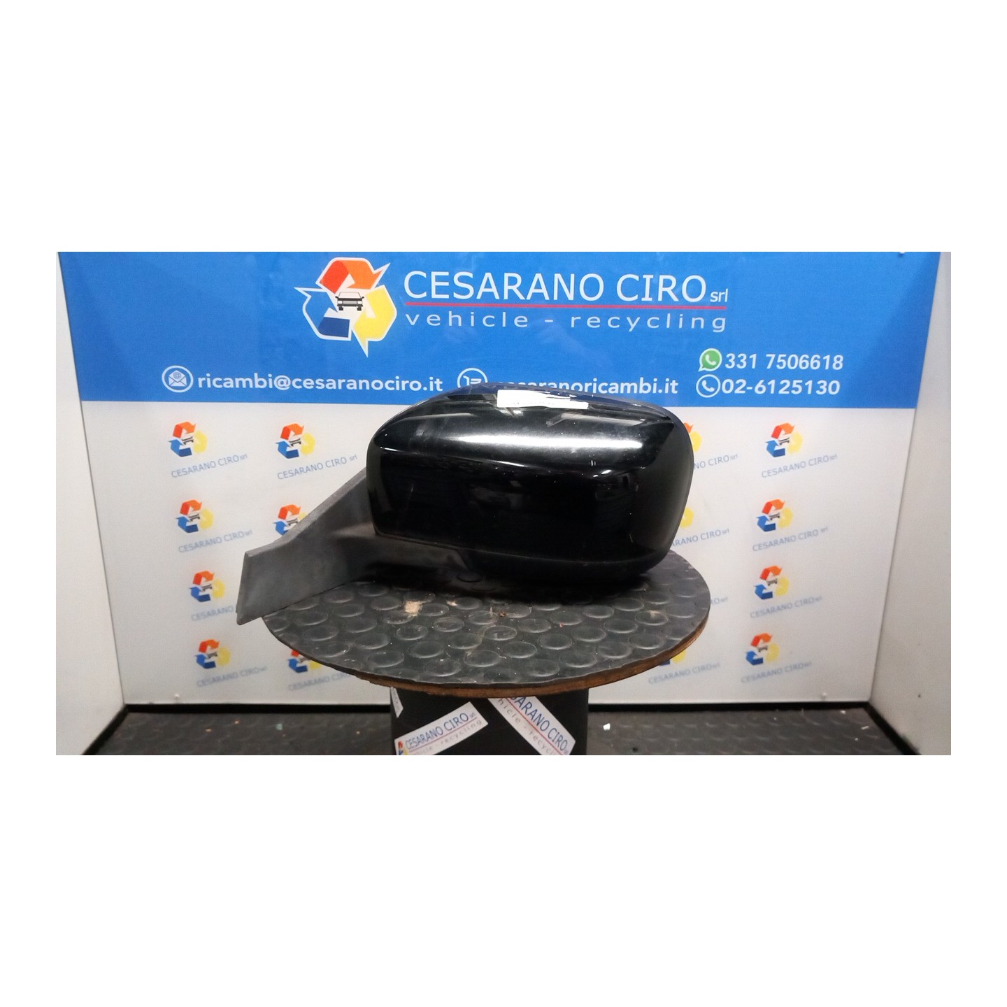RETROVISORE EST. REGOLAZ. ELETTR. NERO, RISCALDATO SX. 093 MAZDA MAZDA 5 1A SERIE (07/05-10/10 L8 CC6569180CPZ