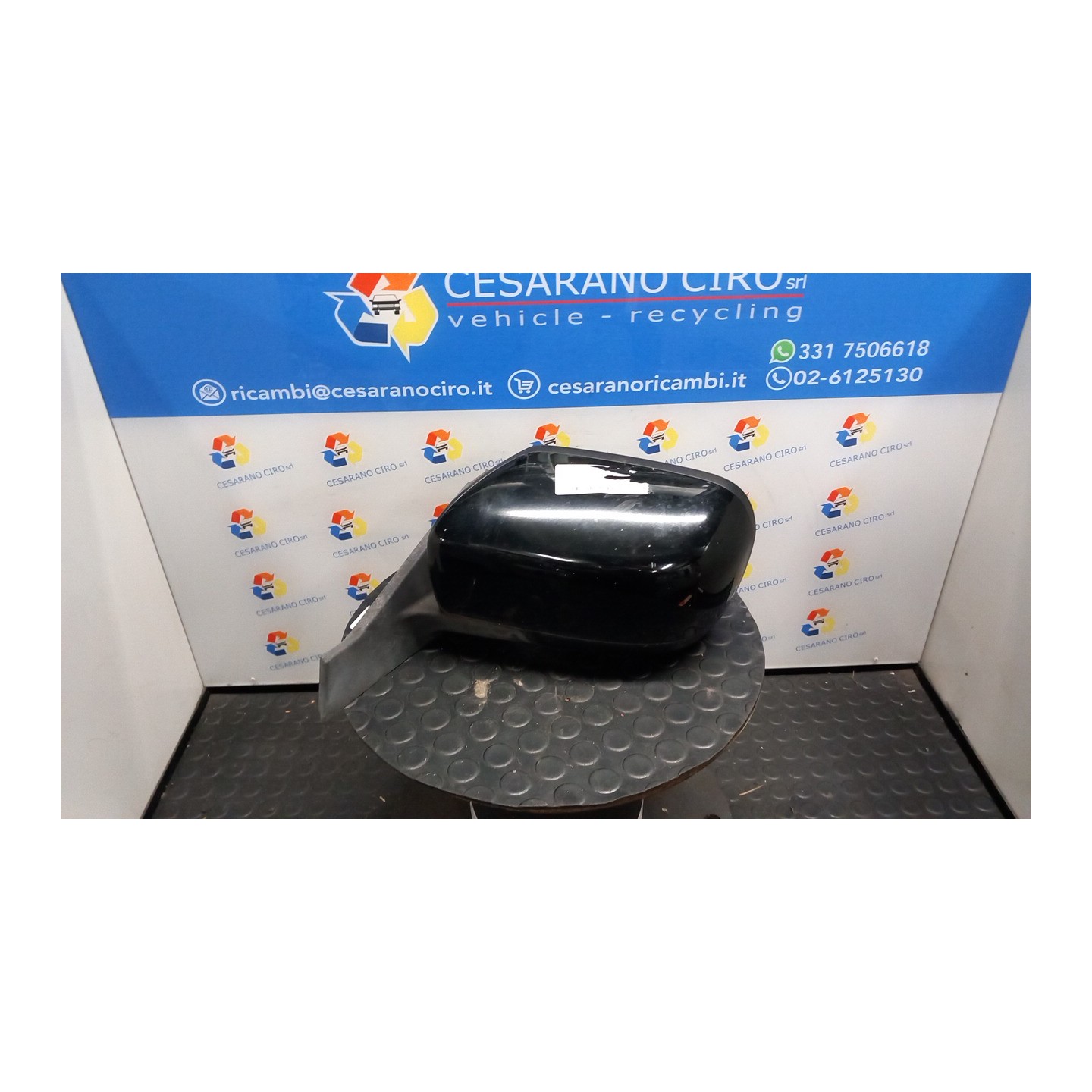 RETROVISORE EST. REGOLAZ. ELETTR. NERO, RISCALDATO SX. 093 MAZDA MAZDA 5 1A SERIE (07/05-10/10 L8 CC6569180CPZ