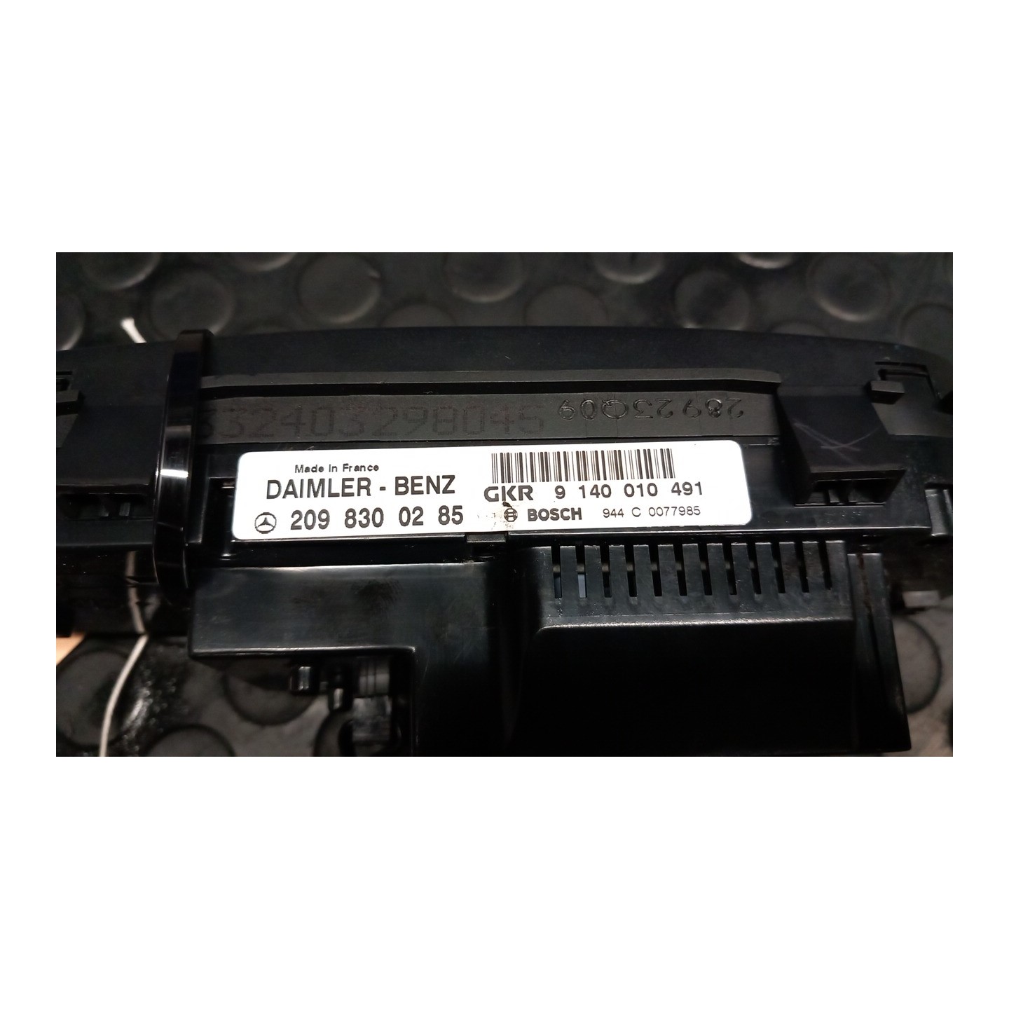 BLOCCO COMANDO CLIMATIZZAZIONE 115 MERCEDES-BENZ CLASSE C SPORTCOUP? (C203)(03/ 271940 A2038301285