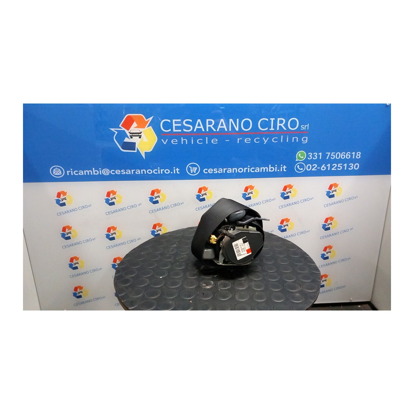 CINTURA DI SICUREZZA ANT. SX. 124 FORD S-MAX (CA1) (05/06-03/10) QXWB 1545165