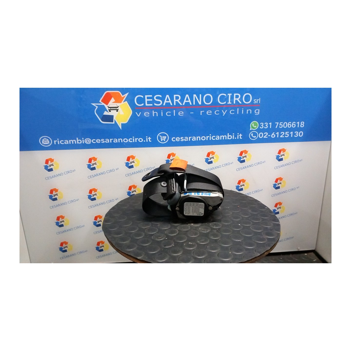 CINTURA DI SICUREZZA ANT. DX. 125 FORD S-MAX (CA1) (05/06-03/10) QXWB 1728987