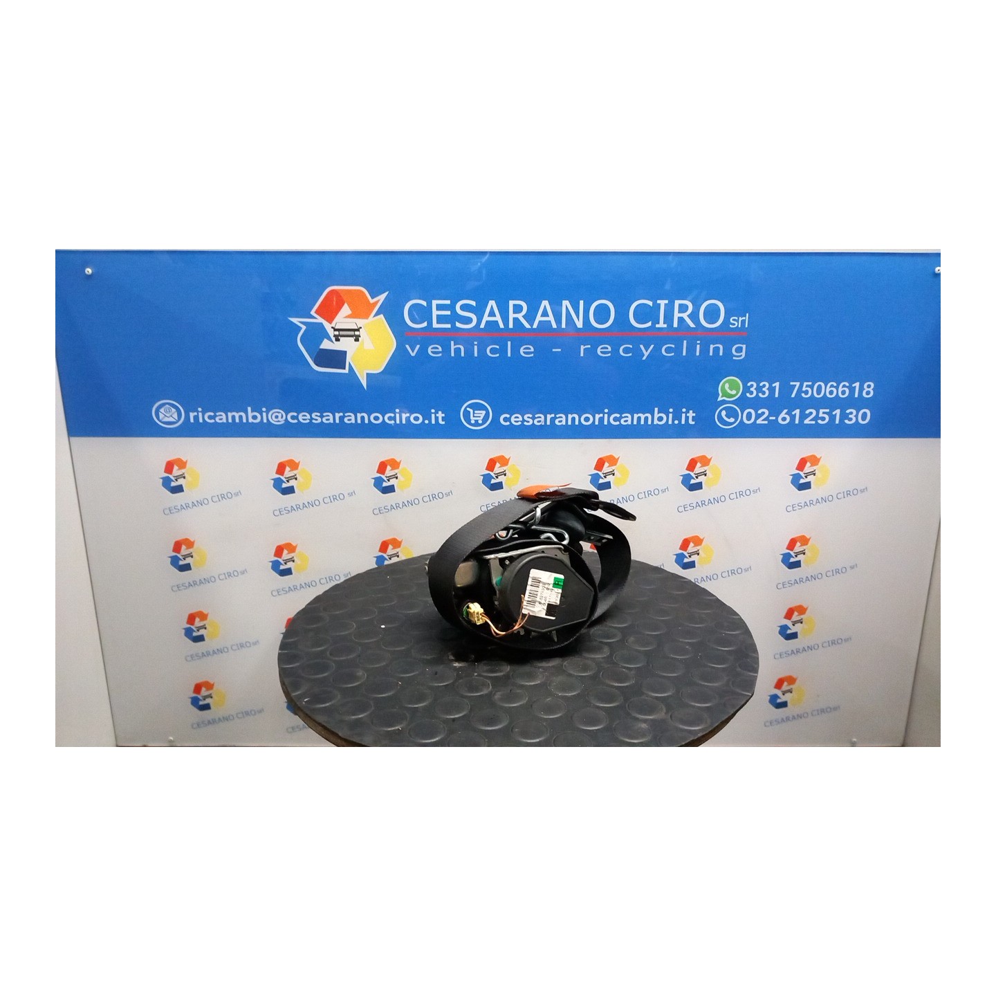 CINTURA DI SICUREZZA ANT. DX. 125 FORD S-MAX (CA1) (05/06-03/10) QXWB 1728987