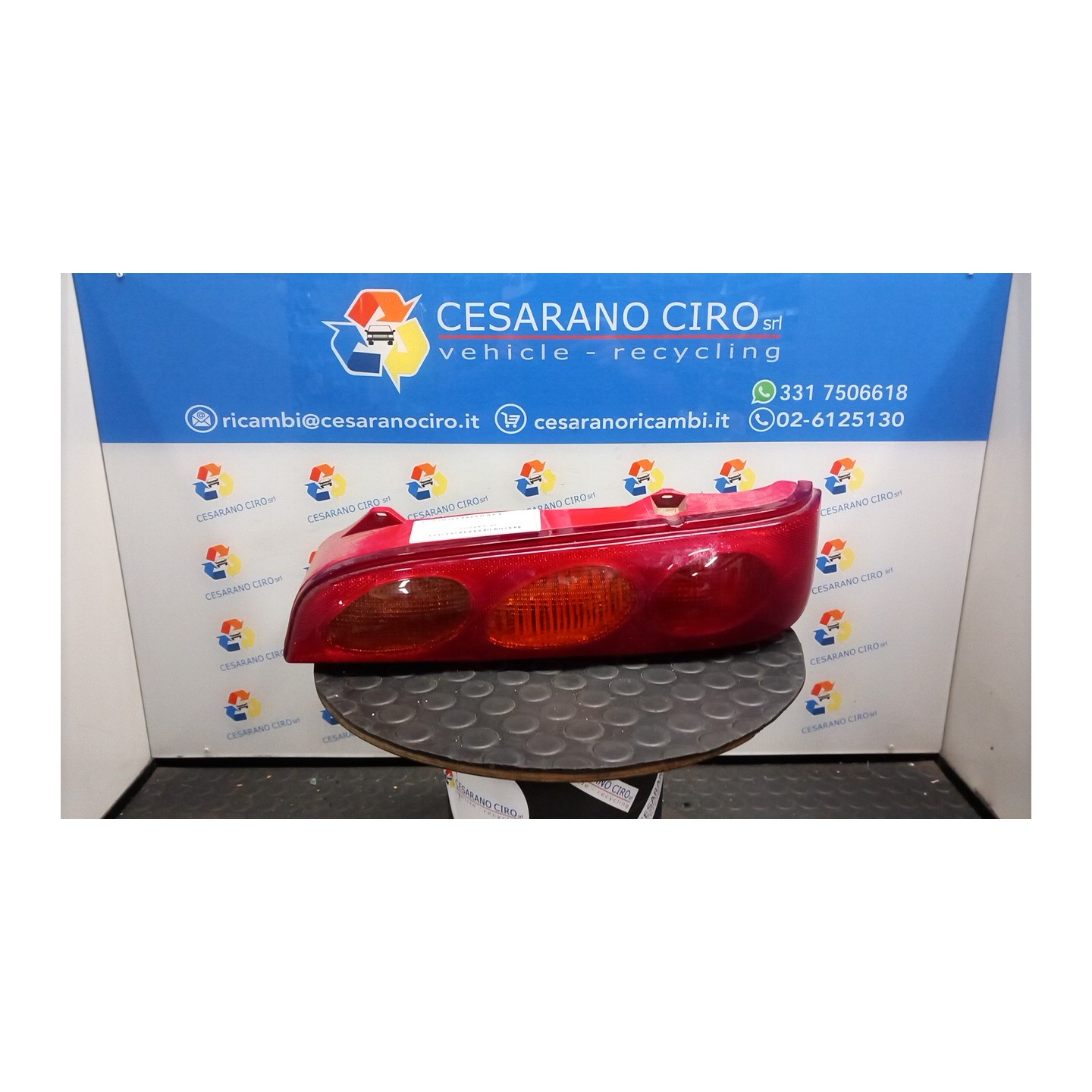 FANALE POST. DX. 133 FIAT SEICENTO VAN (1E) (07/98-12/11 187A1000 46511337