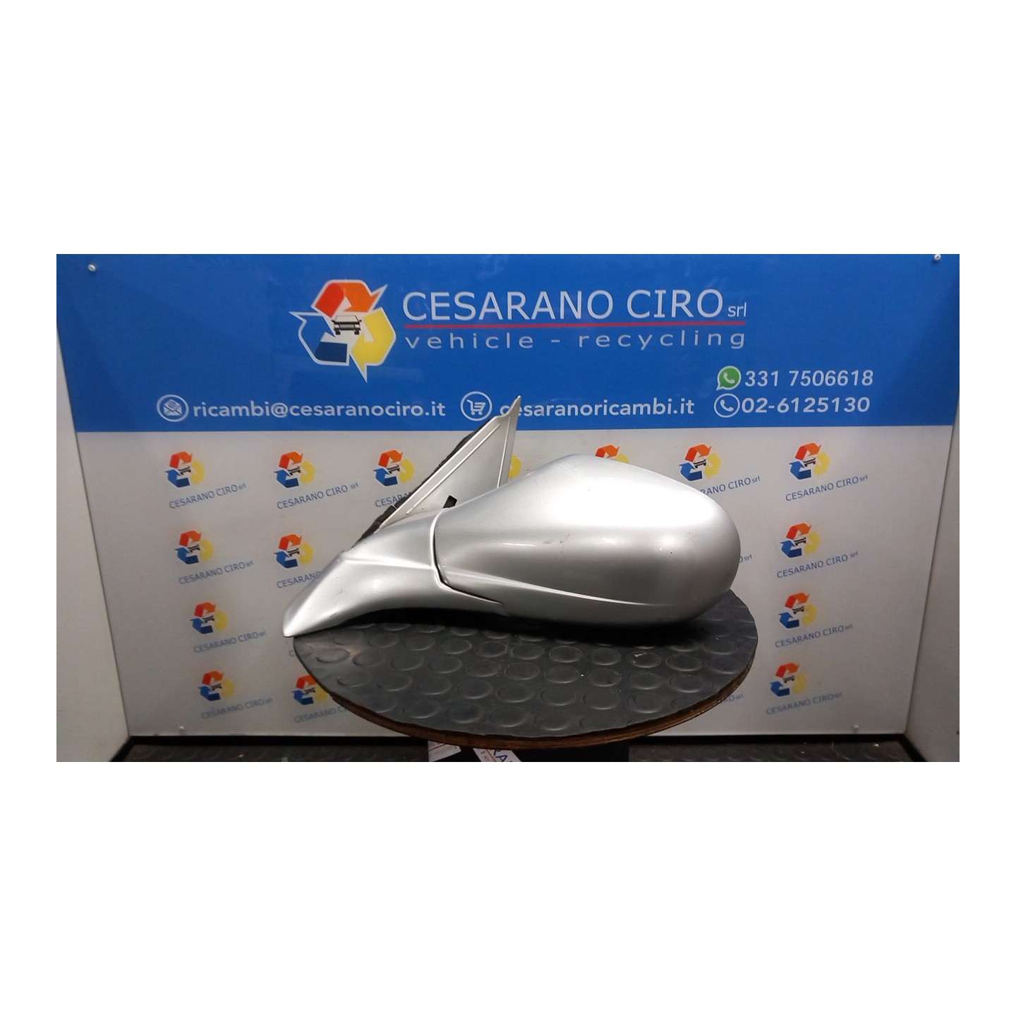 RETROVISORE EST. REGOLAZ. ELETTR. RI SX. 010 ALFA ROMEO 166 (W9) (06/98-05/04) AR34103 156054608