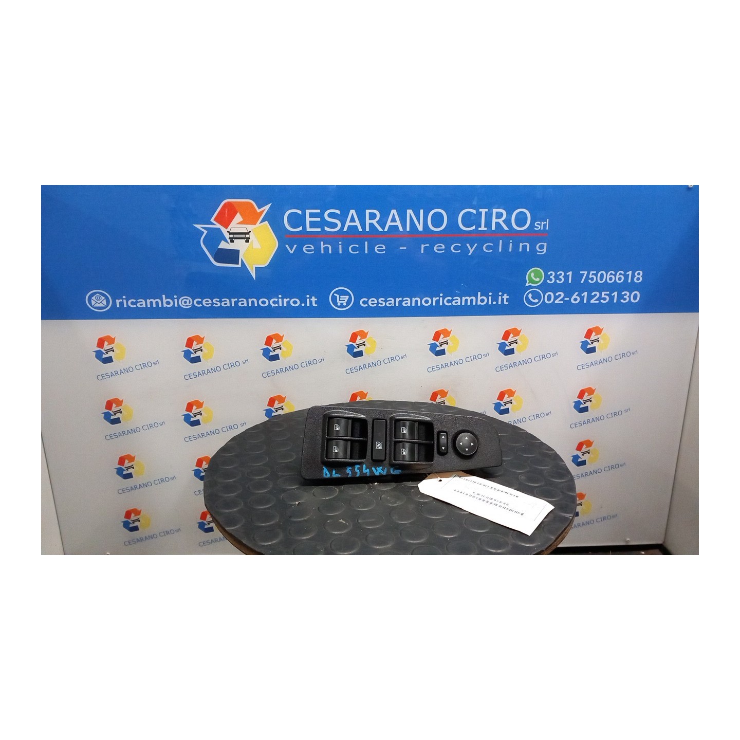 BLOCCO COMANDI ALZACRISTALLI E RETRO 012 FIAT BRAVO (3L) (01/07-03/10) 192A8000 735441807