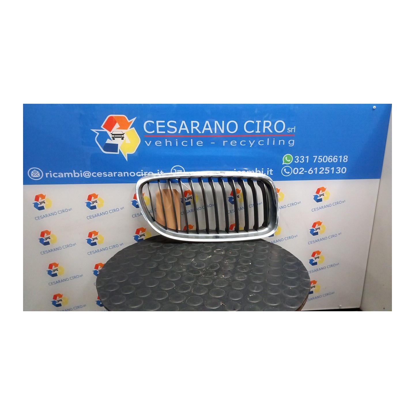 GRIGLIA CROMO DX. 018 BMW SERIE 3 (E90/E91) (09/08-) N47D20C 51137201970