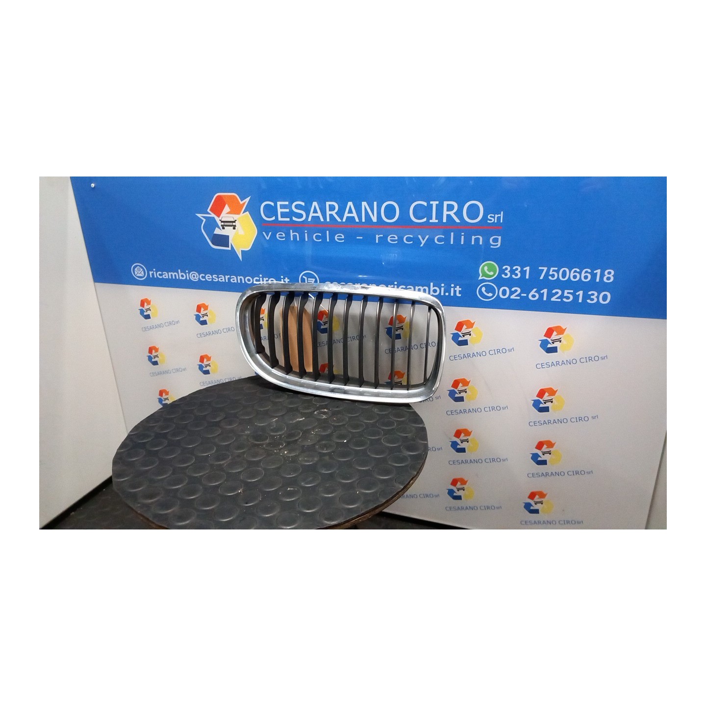 GRIGLIA CROMO DX. 018 BMW SERIE 3 (E90/E91) (09/08-) N47D20C 51137201970