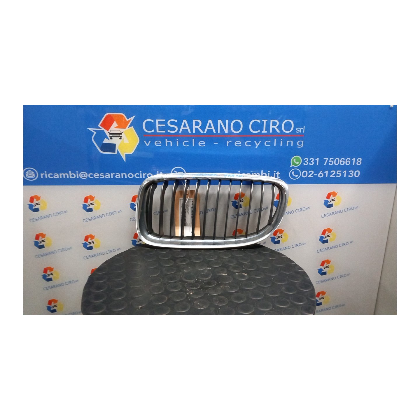 GRIGLIA CROMO SX. 019 BMW SERIE 3 (E90/E91) (09/08-) N47D20C 51137201969