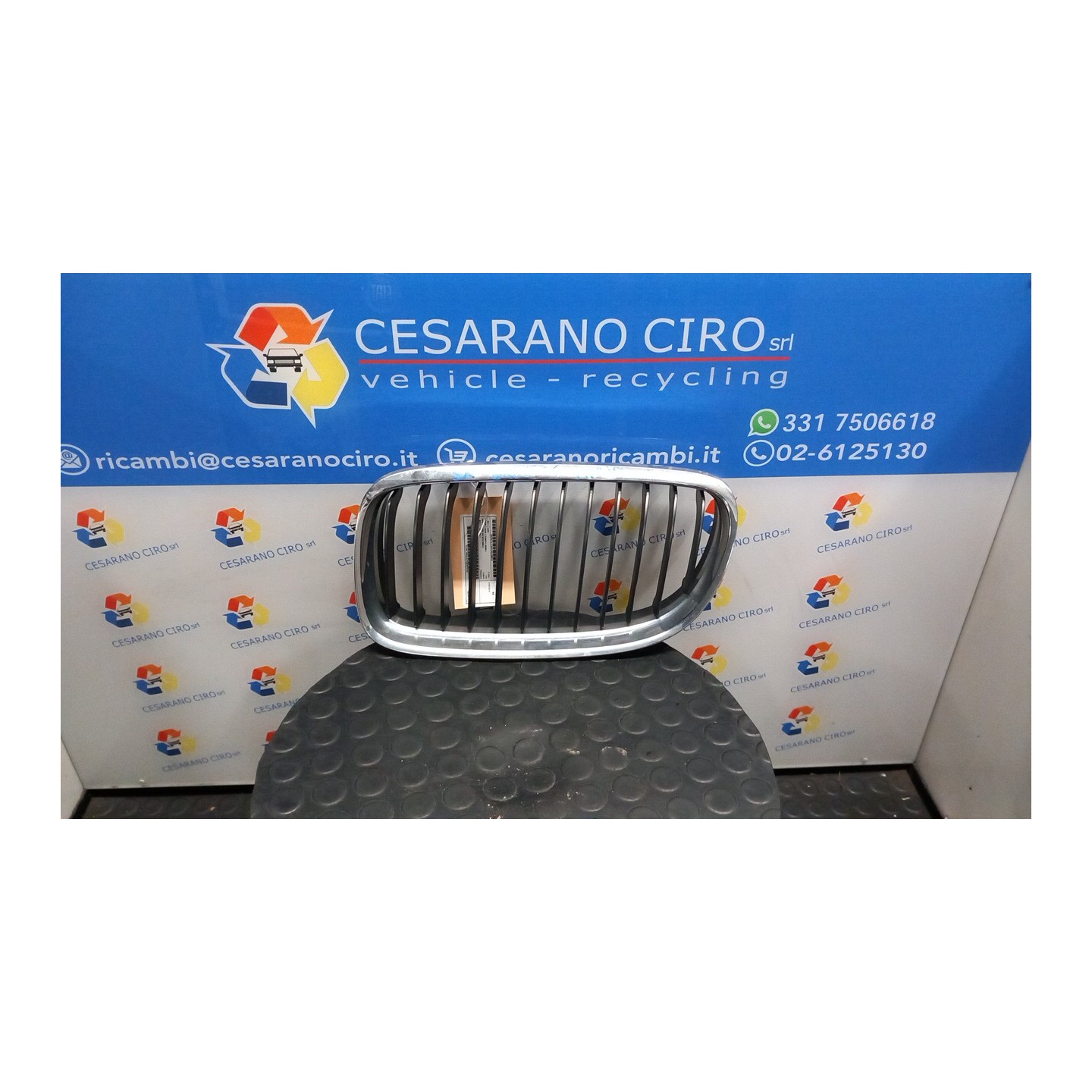 GRIGLIA CROMO SX. 019 BMW SERIE 3 (E90/E91) (09/08-) N47D20C 51137201969