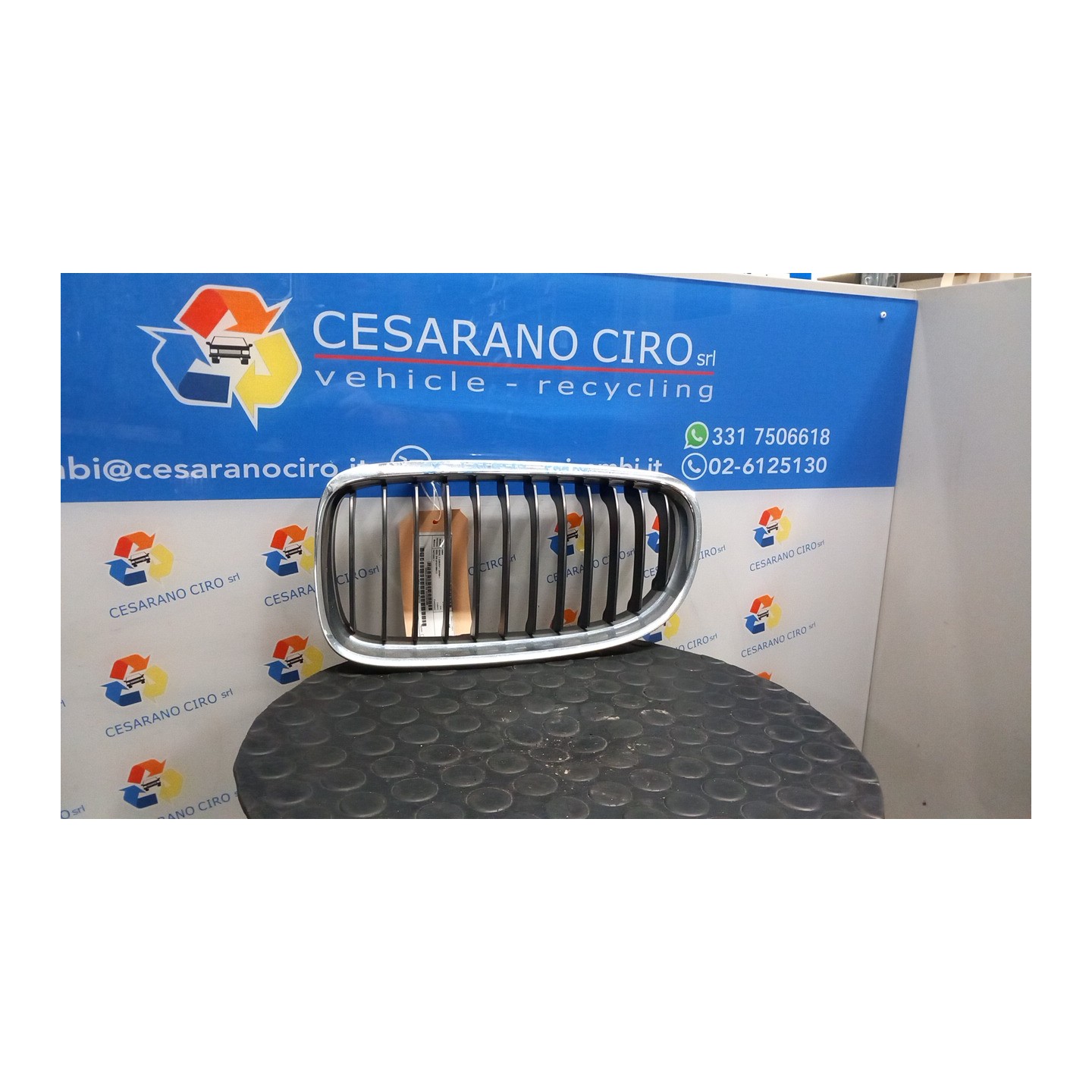 GRIGLIA CROMO SX. 019 BMW SERIE 3 (E90/E91) (09/08-) N47D20C 51137201969
