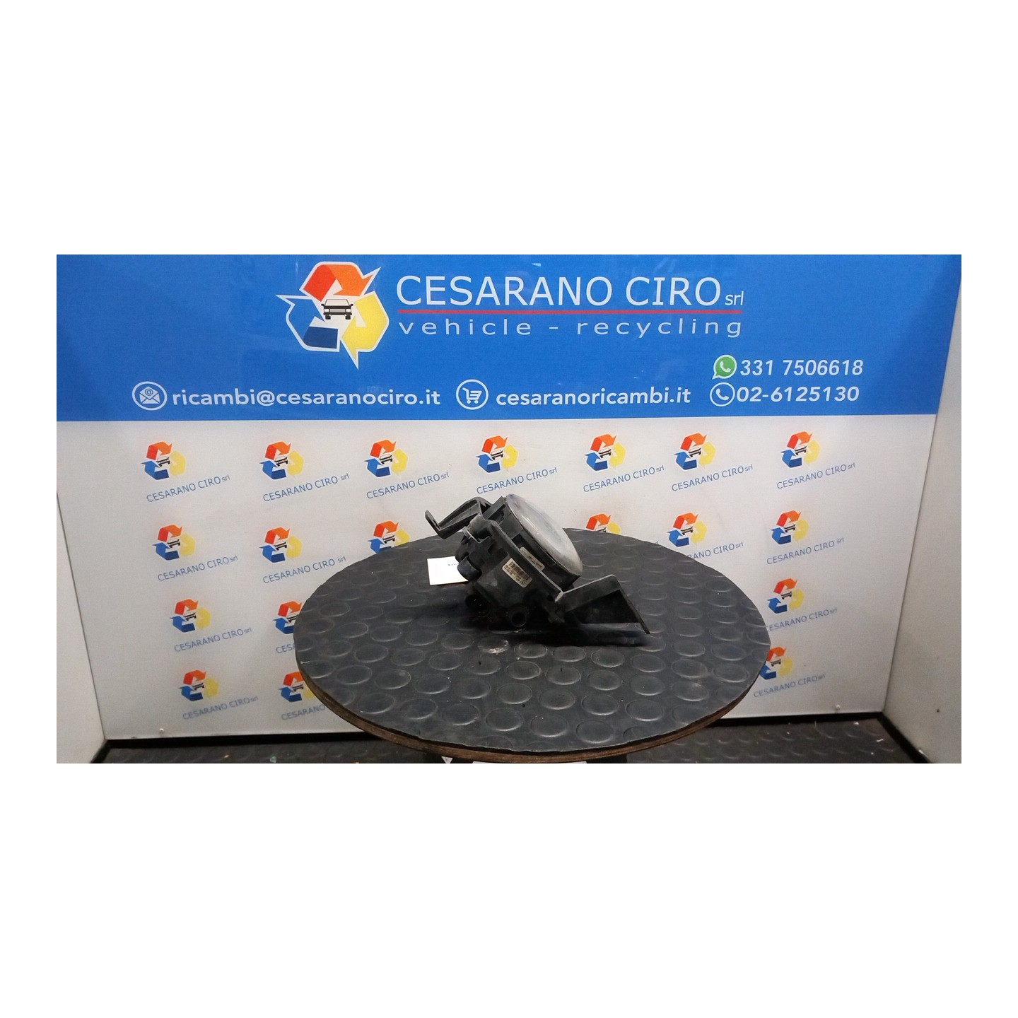 PROIETTORE FENDINEBBIA C/LUCE DIURNA A LED TIPO 1 DX. 025 RENAULT MEGANE 3A SERIE (12/13-12/16) H5FA4 261503859R