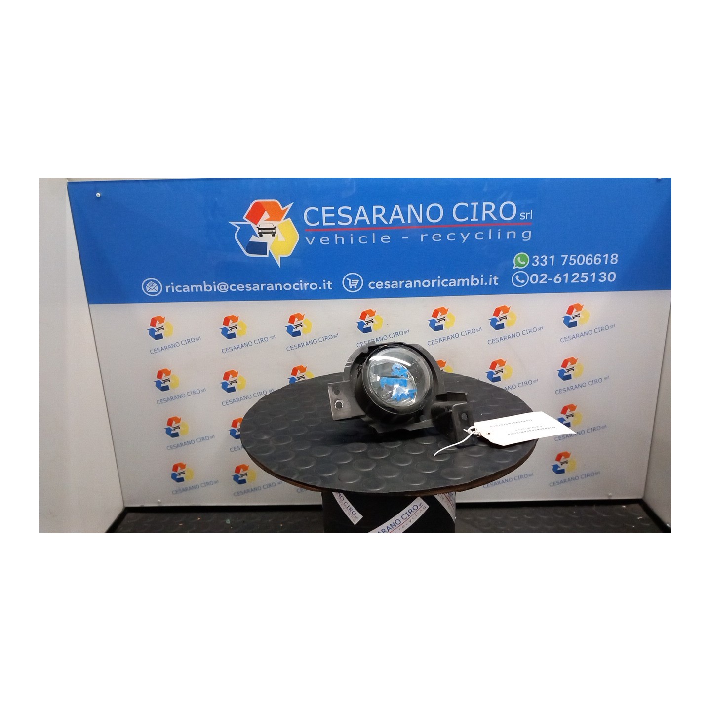 PROIETTORE FENDINEBBIA C/LUCE DIURNA A LED TIPO 1 SX. 026 RENAULT MEGANE 3A SERIE (12/13-12/16) H5FA4 261503859R