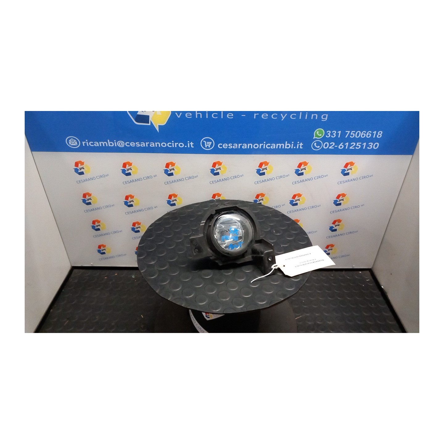 PROIETTORE FENDINEBBIA C/LUCE DIURNA A LED TIPO 1 SX. 026 RENAULT MEGANE 3A SERIE (12/13-12/16) H5FA4 261503859R