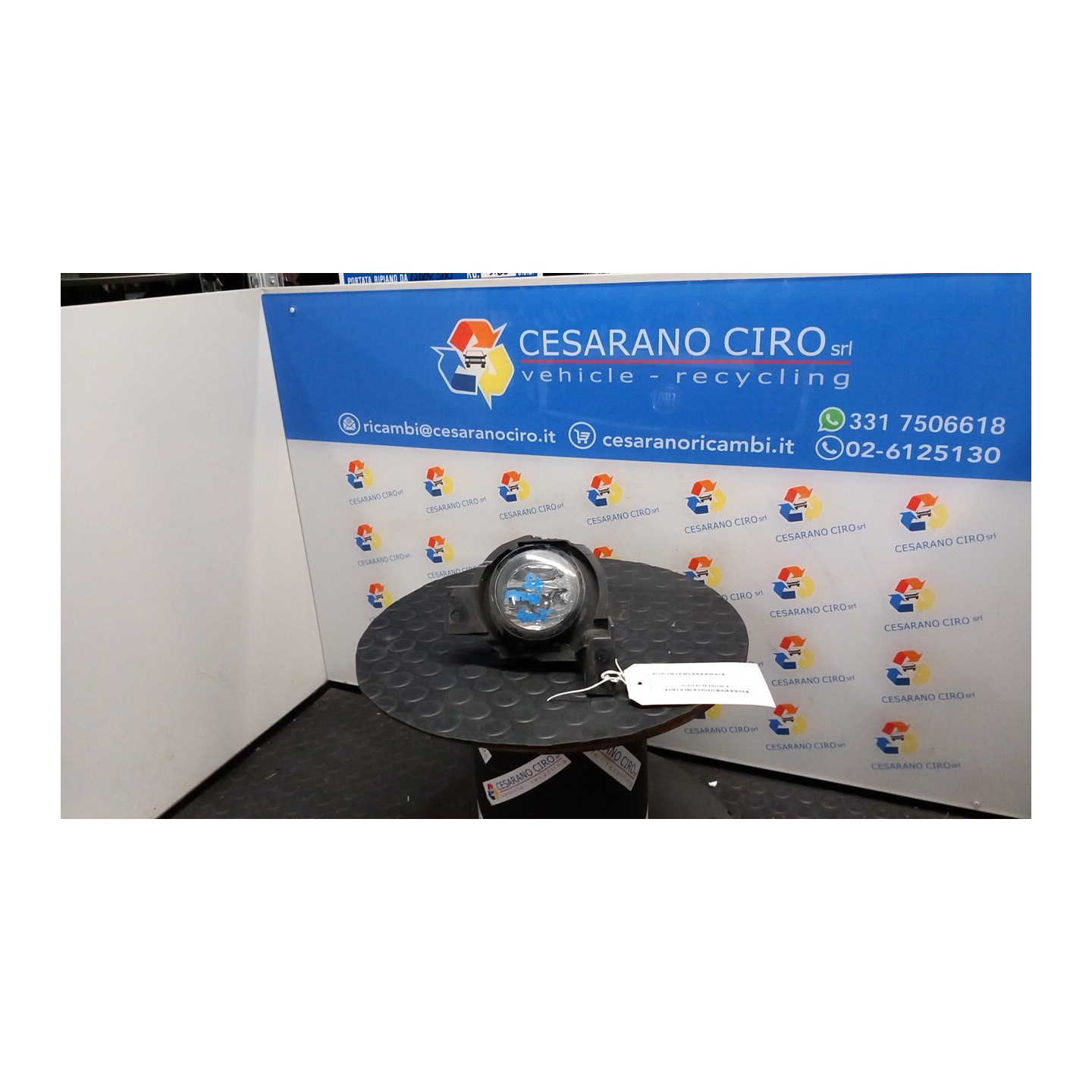PROIETTORE FENDINEBBIA C/LUCE DIURNA A LED TIPO 1 SX. 026 RENAULT MEGANE 3A SERIE (12/13-12/16) H5FA4 261503859R
