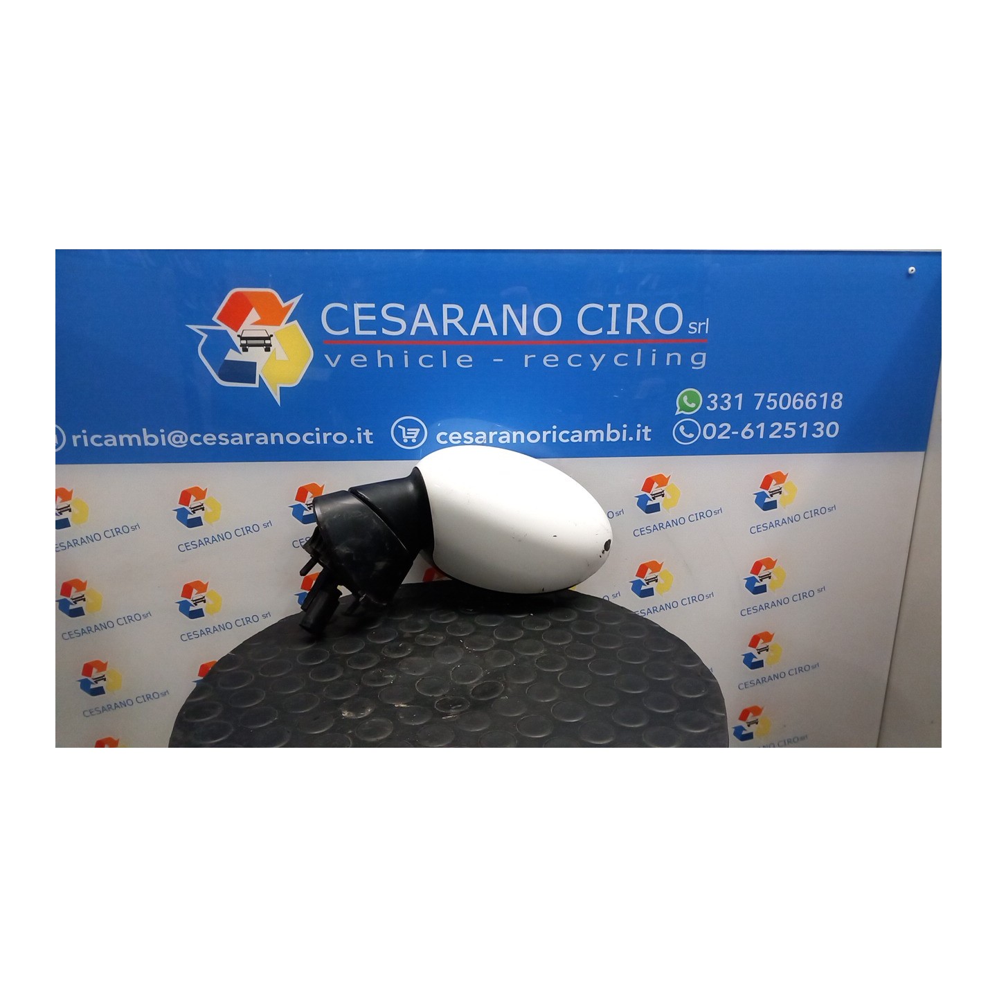 RETROVISORE EST. REGOLAZ. ELETTR. SX. 045 MINI MINI (R50/R53) (07/01-07/06) W10B16A 51167192469