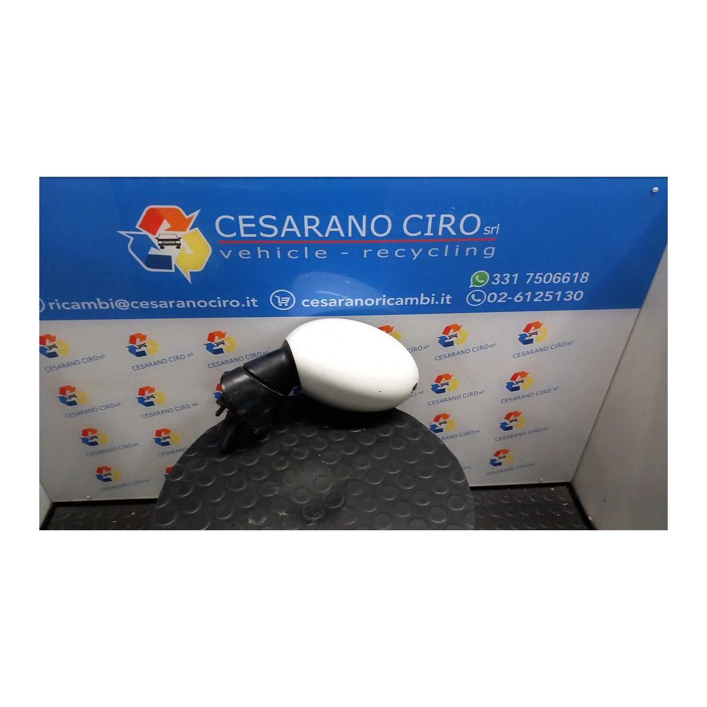 RETROVISORE EST. REGOLAZ. ELETTR. SX. 045 MINI MINI (R50/R53) (07/01-07/06) W10B16A 51167192469