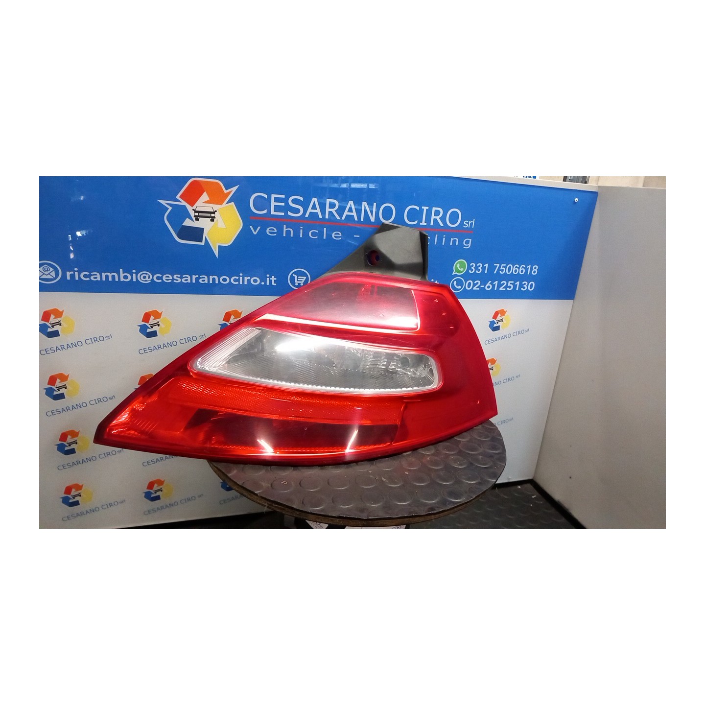 FANALE POST. DX. 066 RENAULT MEGANE 2A SERIE (09/02-02/06) K9KP7 8200073237