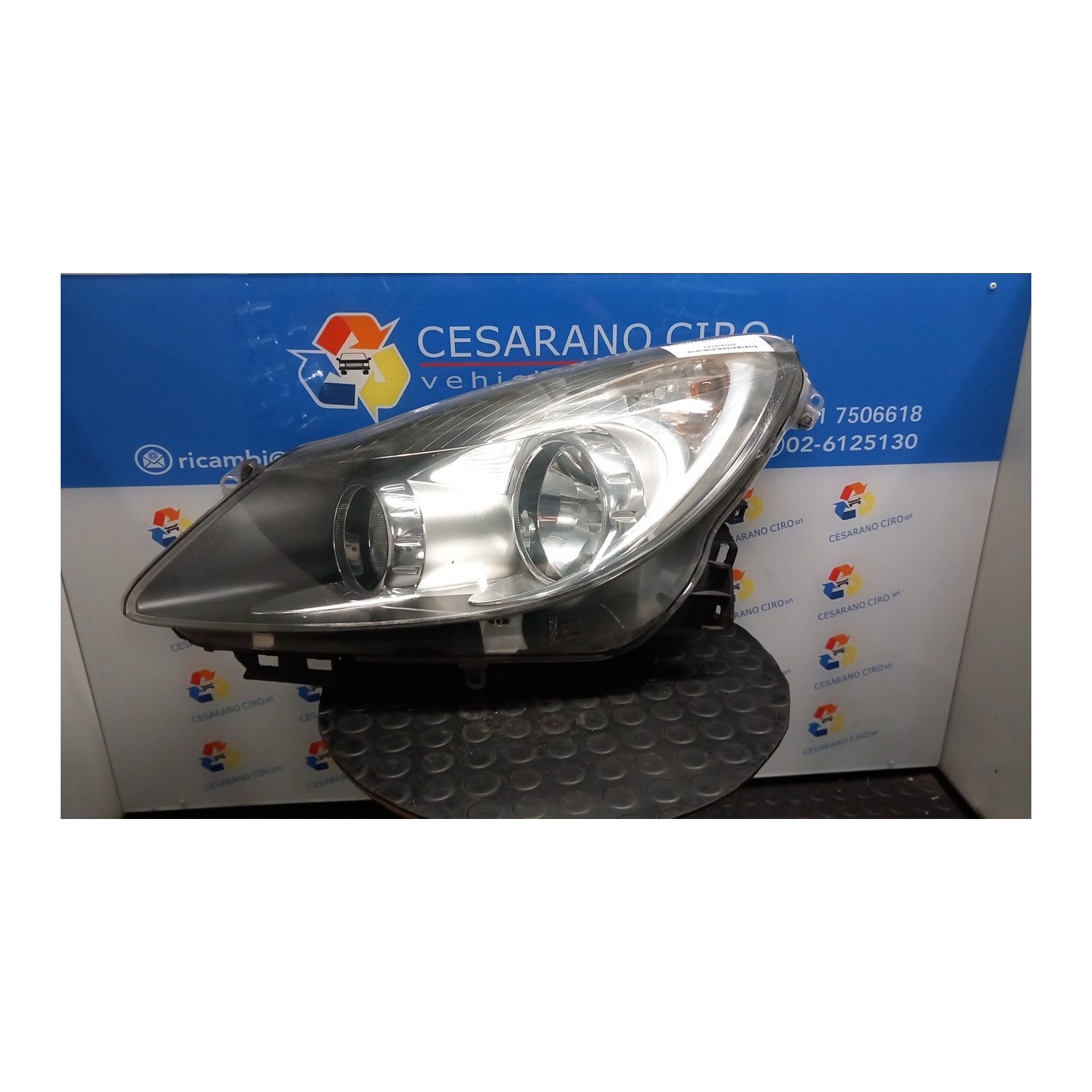 PROIETTORE SX. 070 OPEL CORSA (S07) (07/06-02/11) Z12XEP 93189361