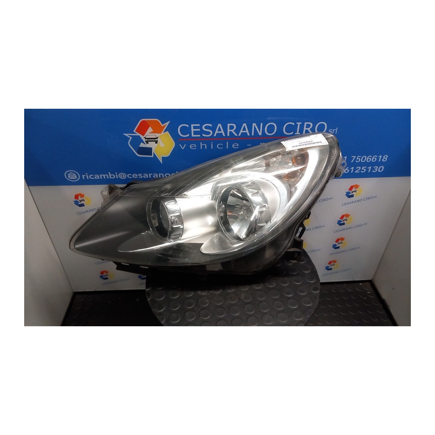 PROIETTORE SX. 070 OPEL CORSA (S07) (07/06-02/11) Z12XEP 93189361