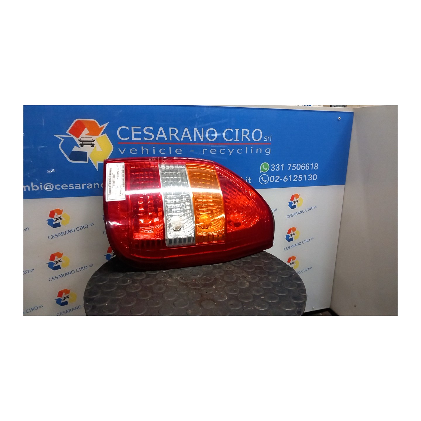 FANALE POST. T.32123349 DX. 075 OPEL ZAFIRA (T98) (03/99-12/05) X18XE1 9117446