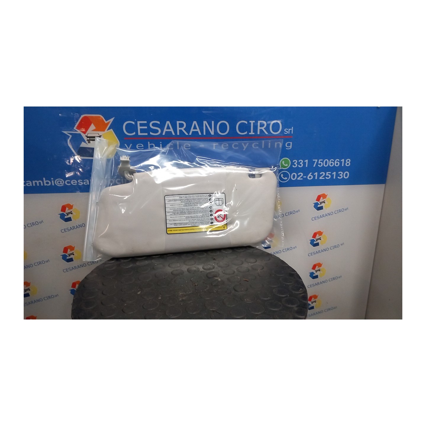 ALETTA PARASOLE PARABREZZA DX. 012 FIAT 500L (73) (07/12-06/18) 199B4000 735552397