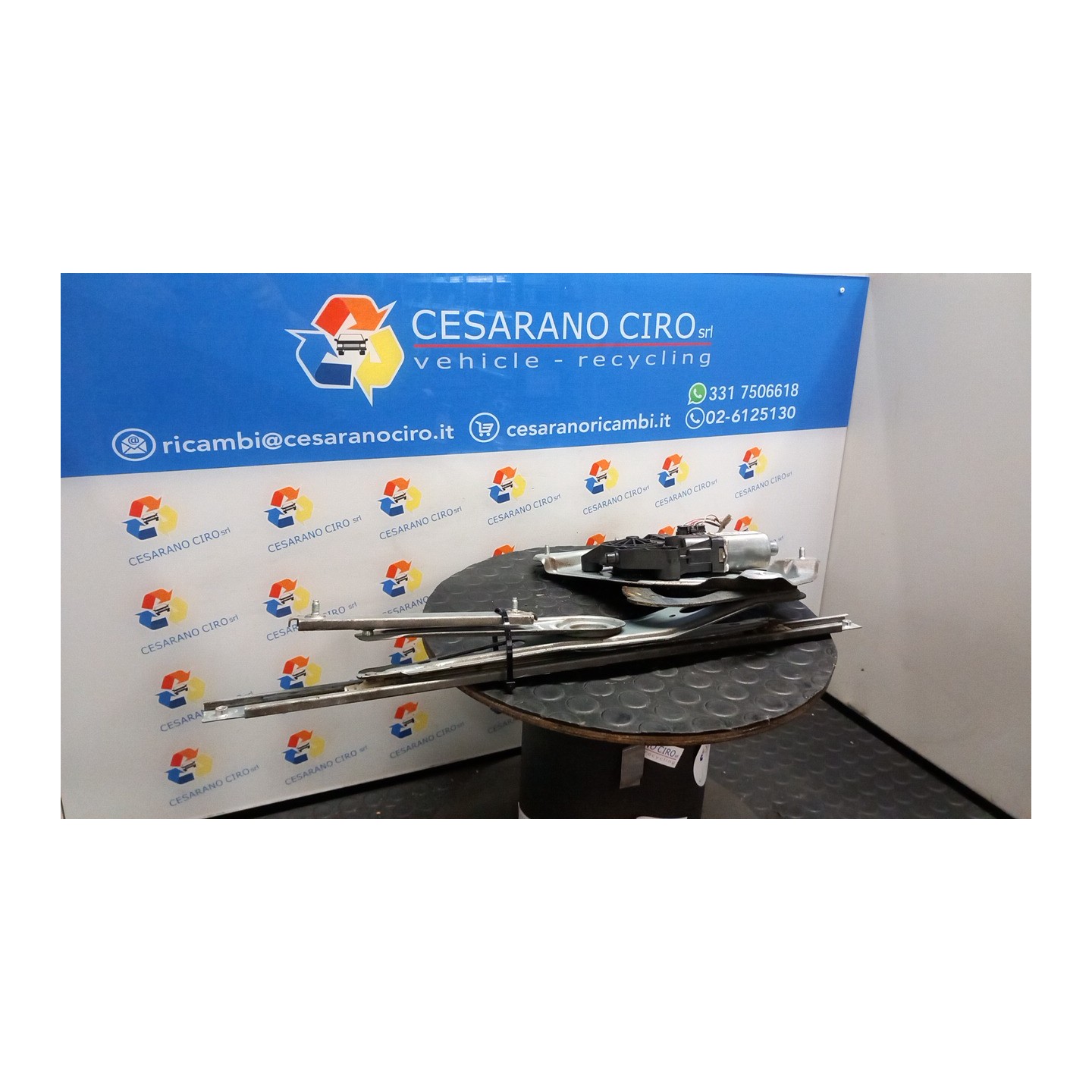 ALZACRISTALLO ELETTR. PORTA ANT. DX. 045 RENAULT MEGANE 3A SERIE (10/08-) K9KJ8 807206454R