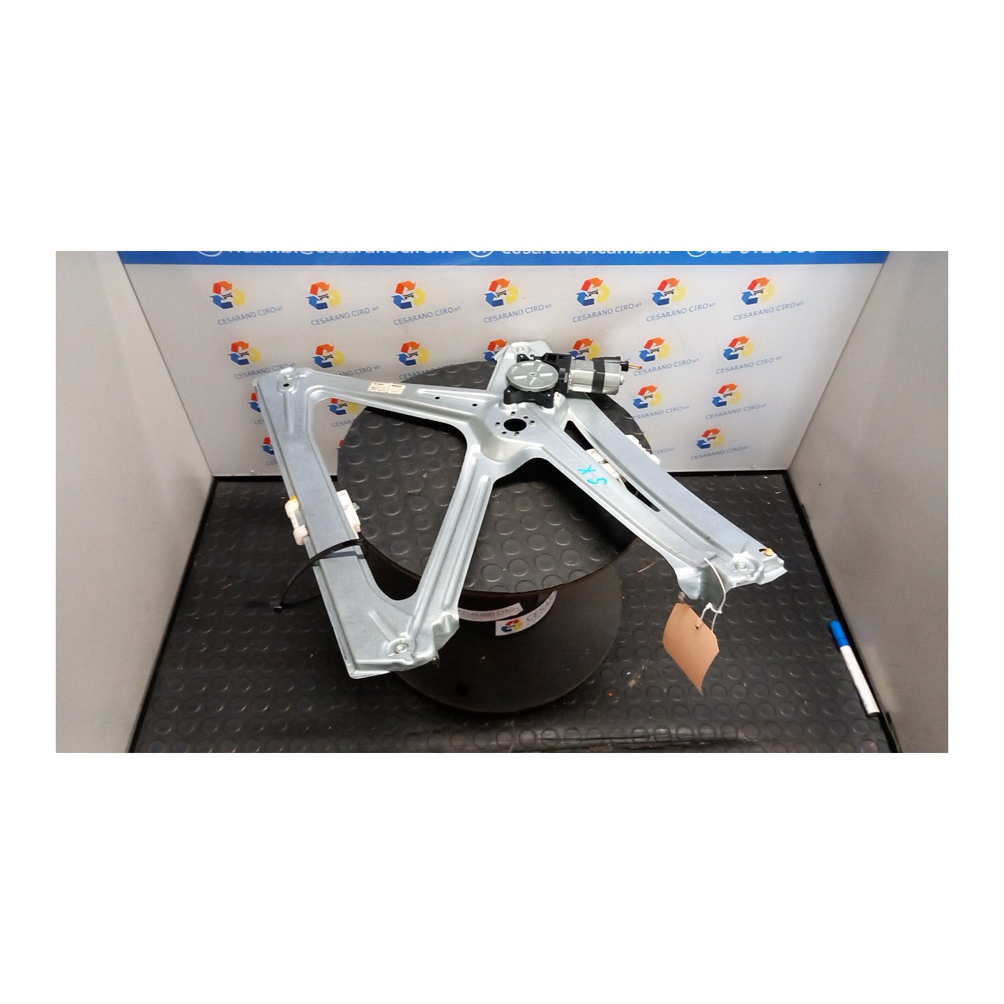 ALZACRISTALLO ELETTR. PORTA ANT. S/MOTORE SX. 069 SMART FORTWO (A/C451) (01/07-12/11) 3B21 A4517200546