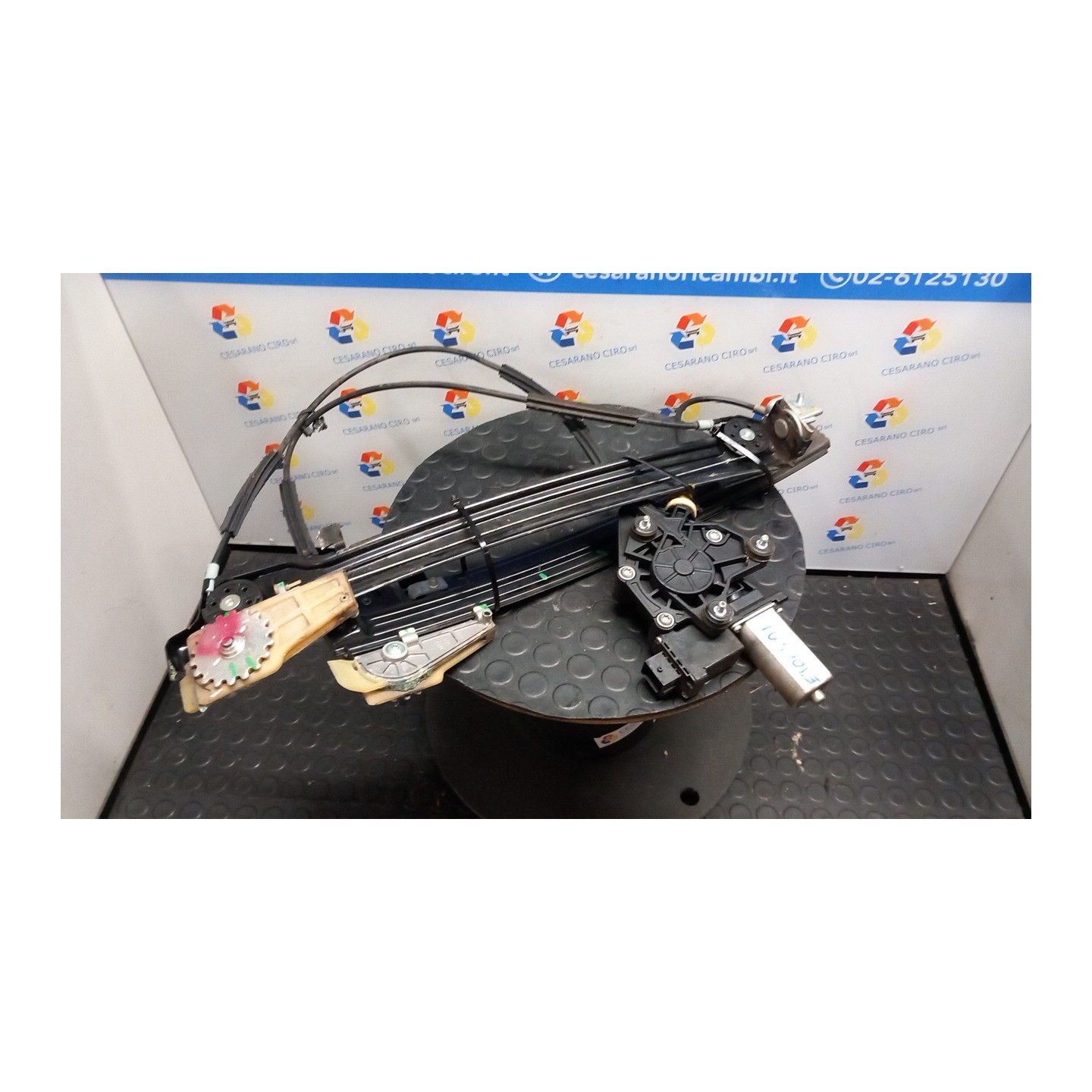ALZACRISTALLO ELETTR. PORTA ANT. C/MOTORINO DX. 060 ALFA ROMEO MITO (X6) (06/08-06/11) 955A1000 51983414