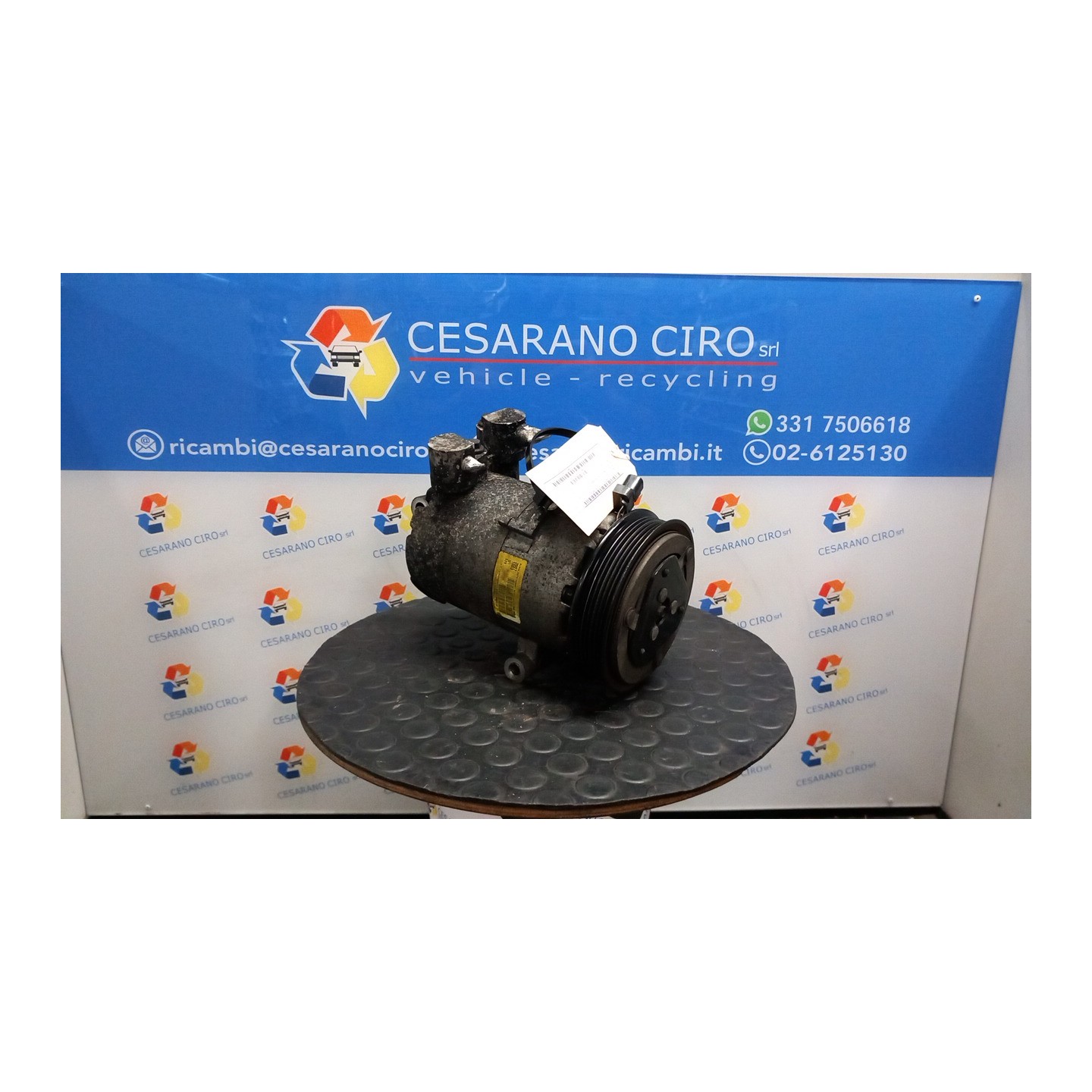 COMPRESSORE A/C 236 CITROEN JUMPER FURGONE (06/06-) 4HV 6453SR