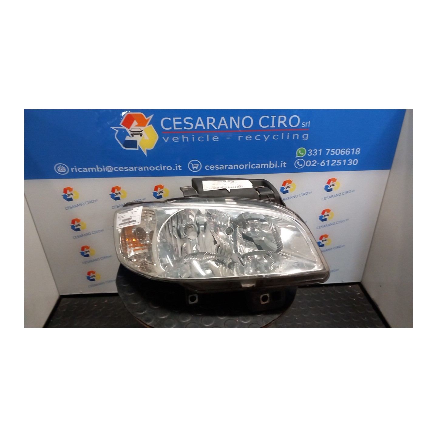 PROIETTORE VALEO DX. 081 SEAT IBIZA (6K) (05/93-12/01) AUD 6K1941016L
