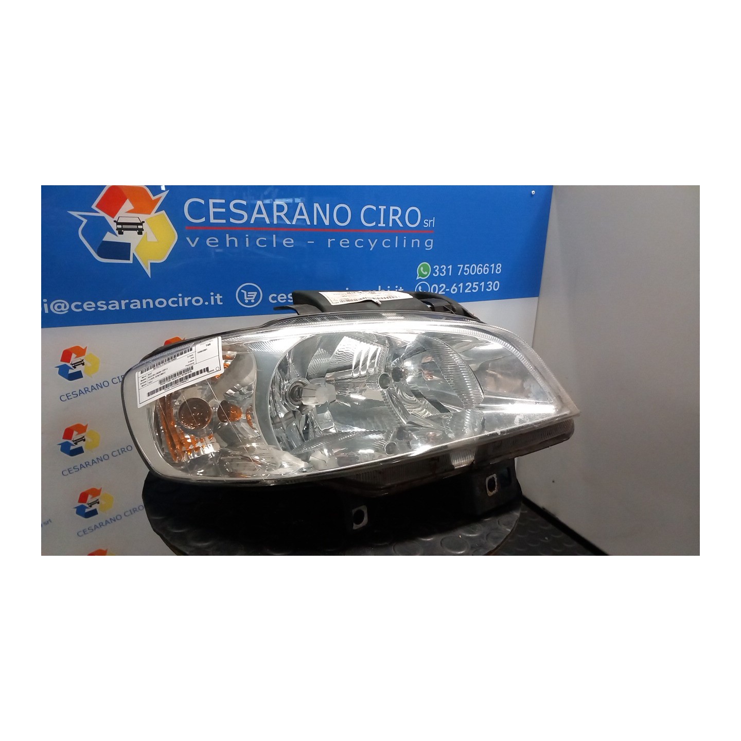 PROIETTORE VALEO DX. 081 SEAT IBIZA (6K) (05/93-12/01) AUD 6K1941016L