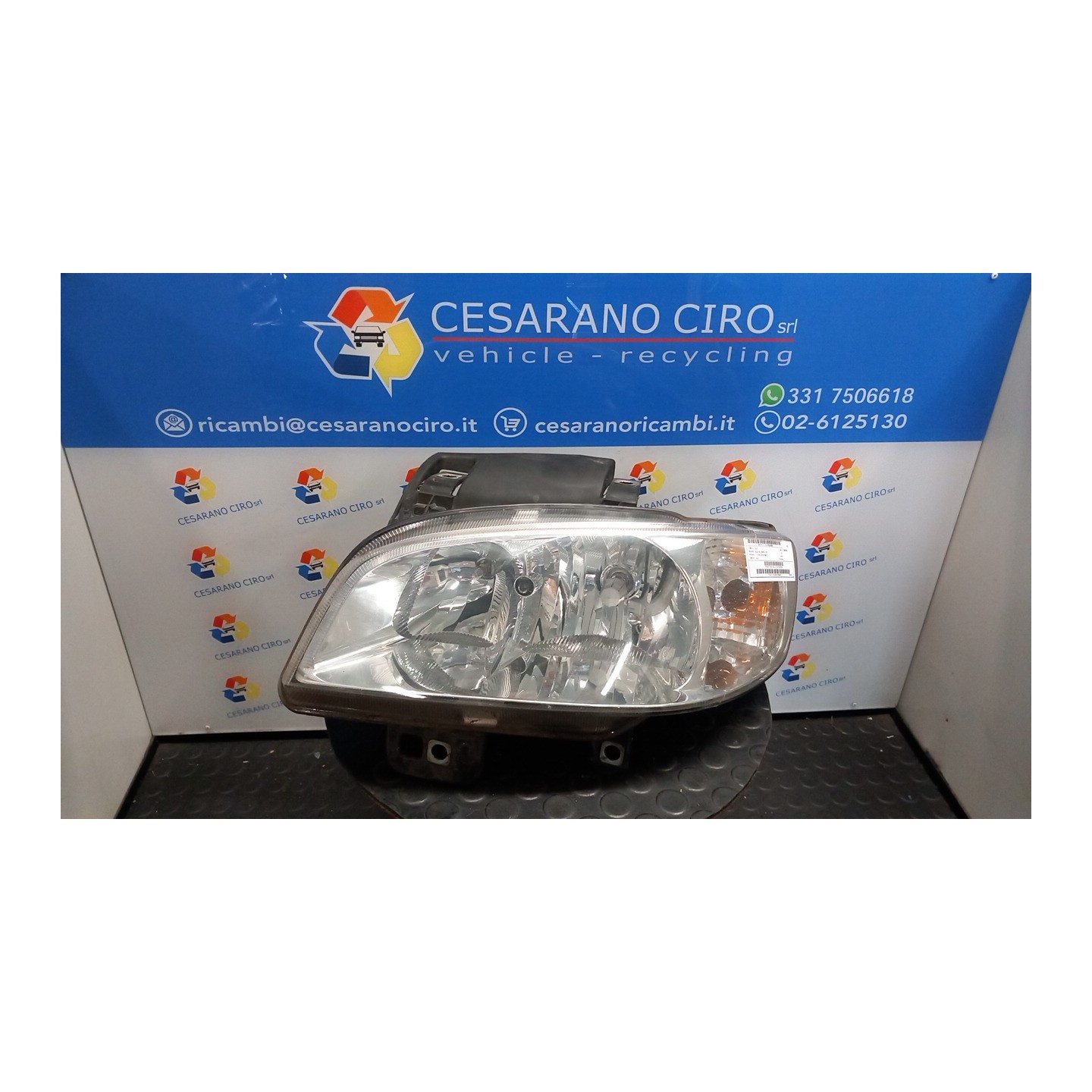 PROIETTORE VALEO SX. 082 SEAT IBIZA (6K) (05/93-12/01) AUD 6K1941015L